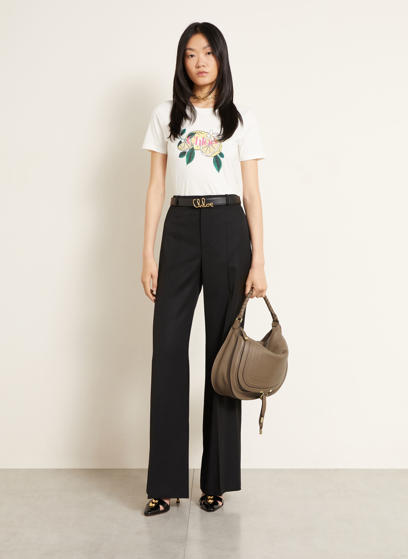 Chloé Handtas MARCIE: 28H Deep Taupe