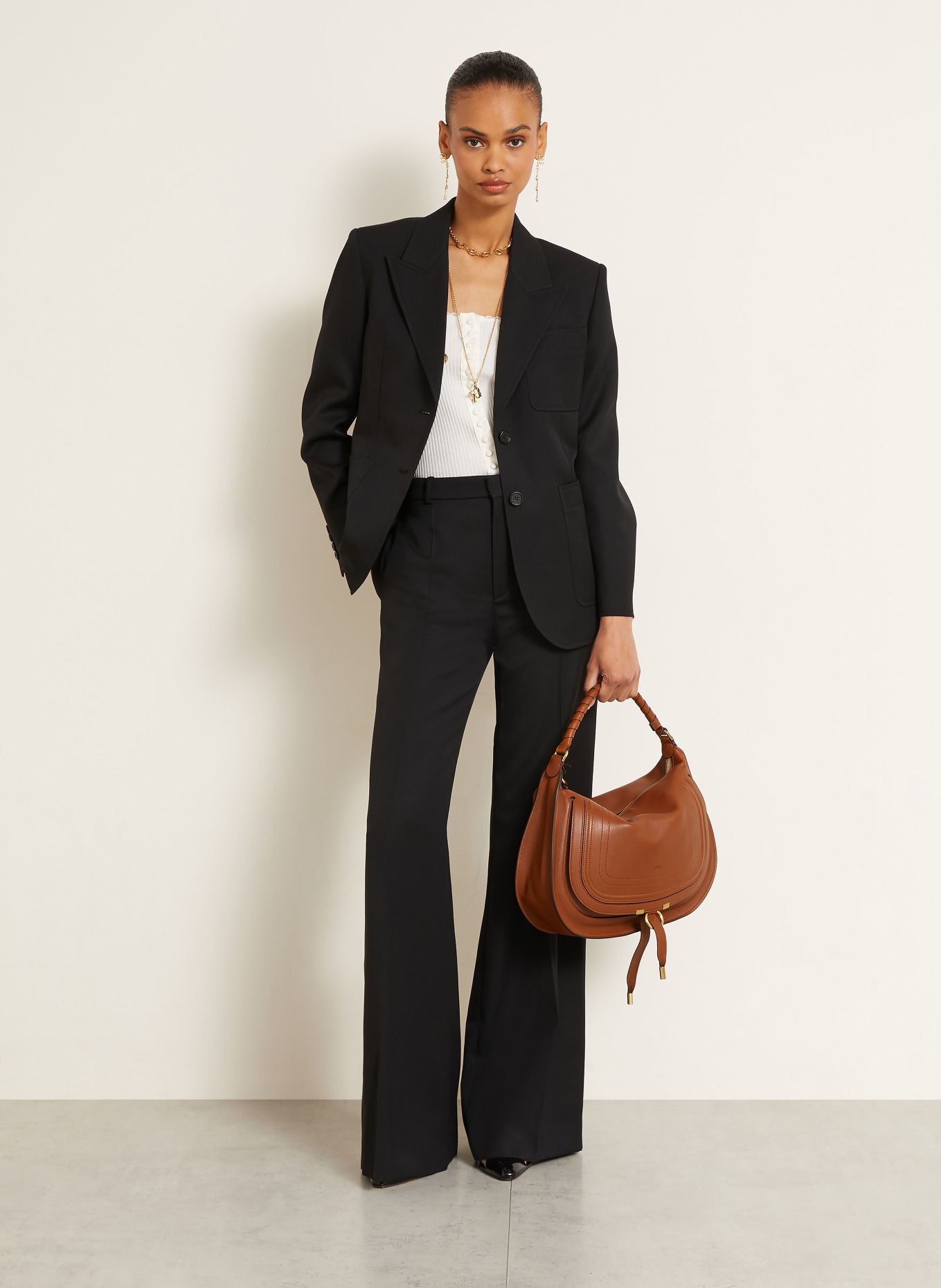 Chloé MARCIE Handbag: 26M Clay Brown