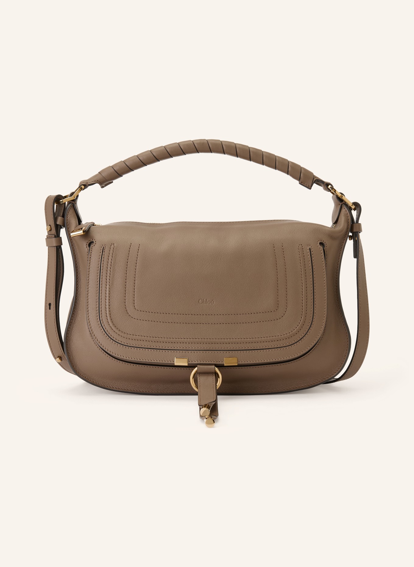 Chloé Sac à main MARCIE: 28H Deep Taupe