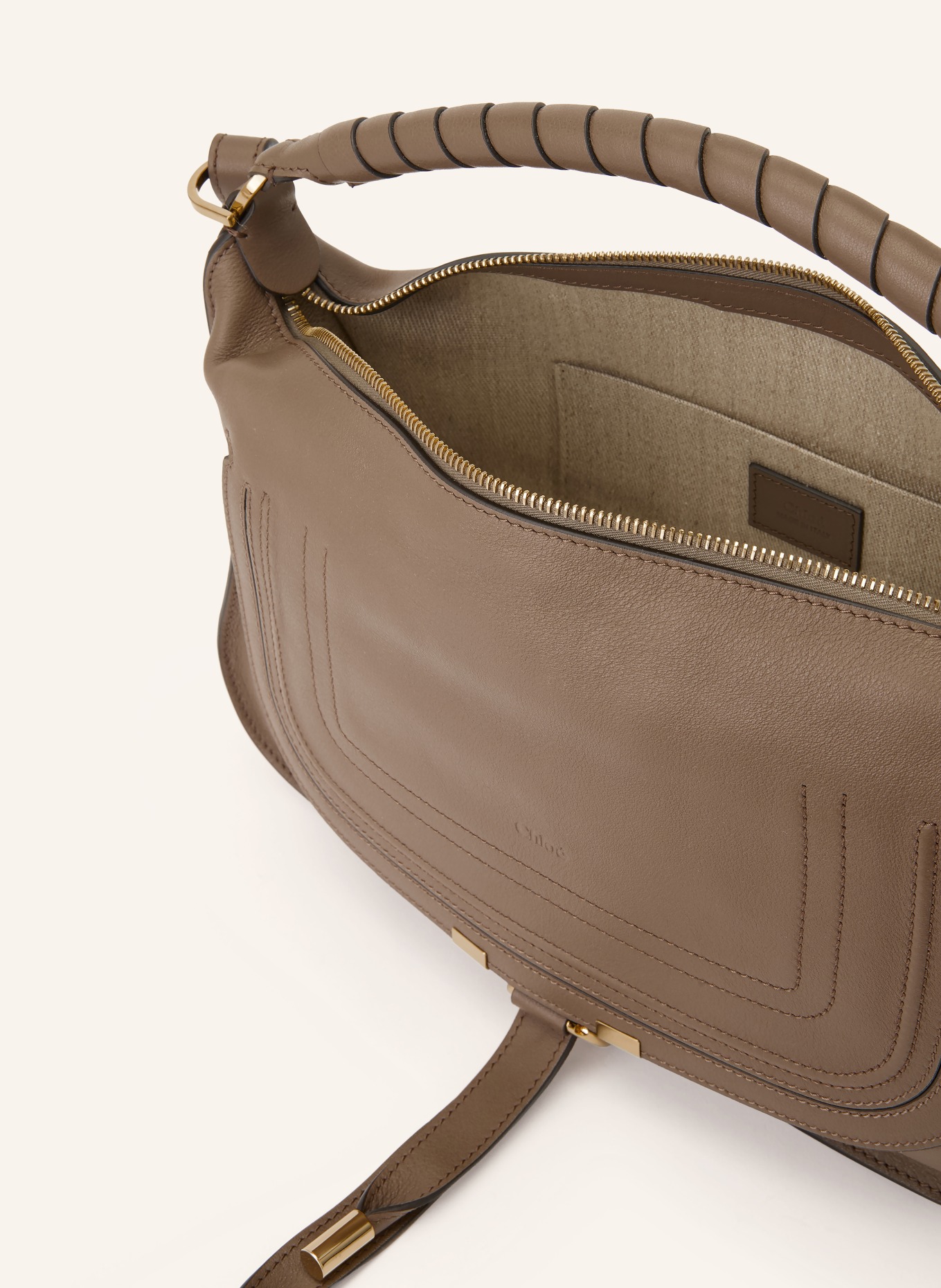 Chloé Sac à main MARCIE: 28H Deep Taupe