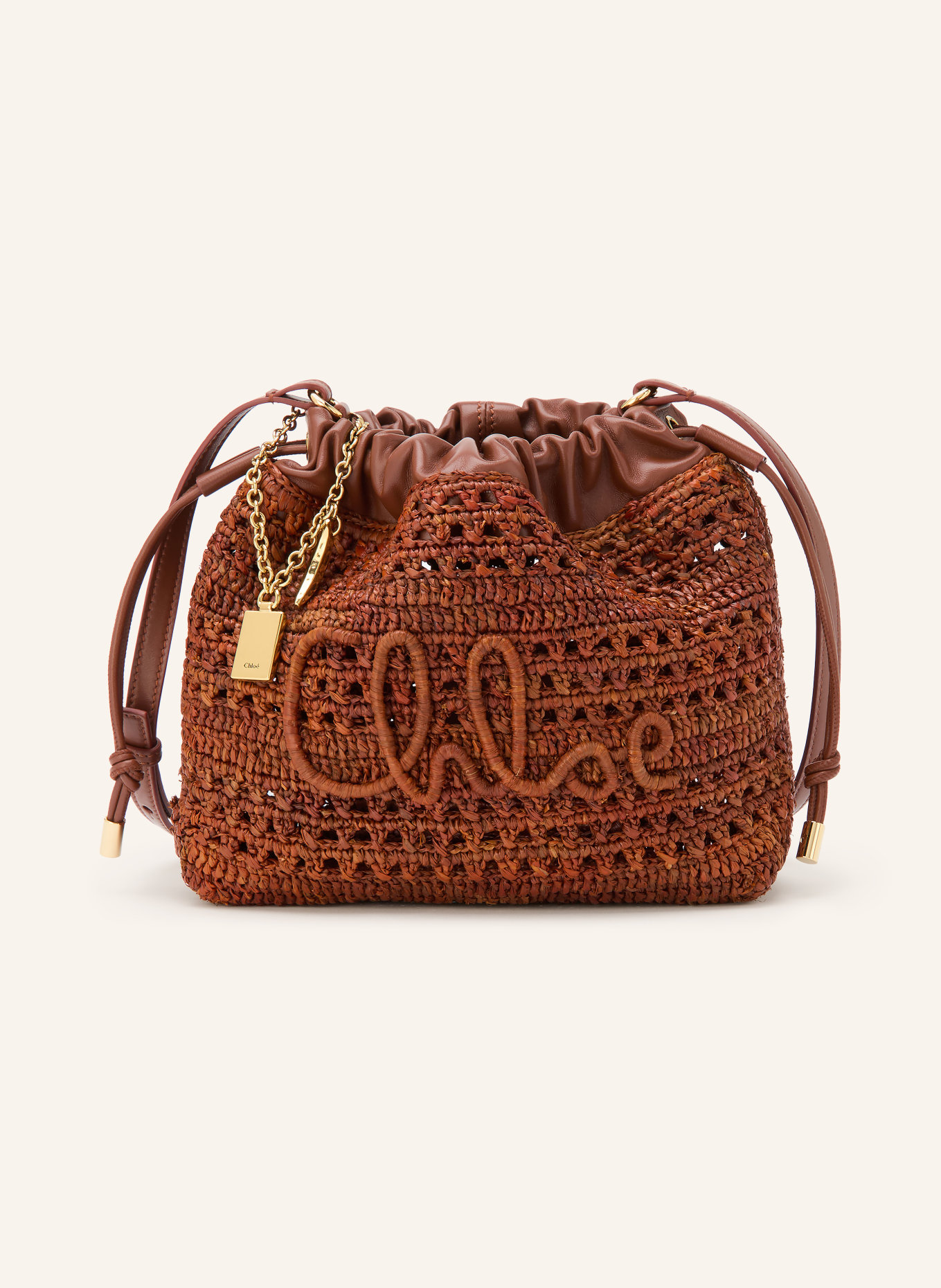 Chloé Umhängetasche SUMMER BANANA: 26M Clay Brown