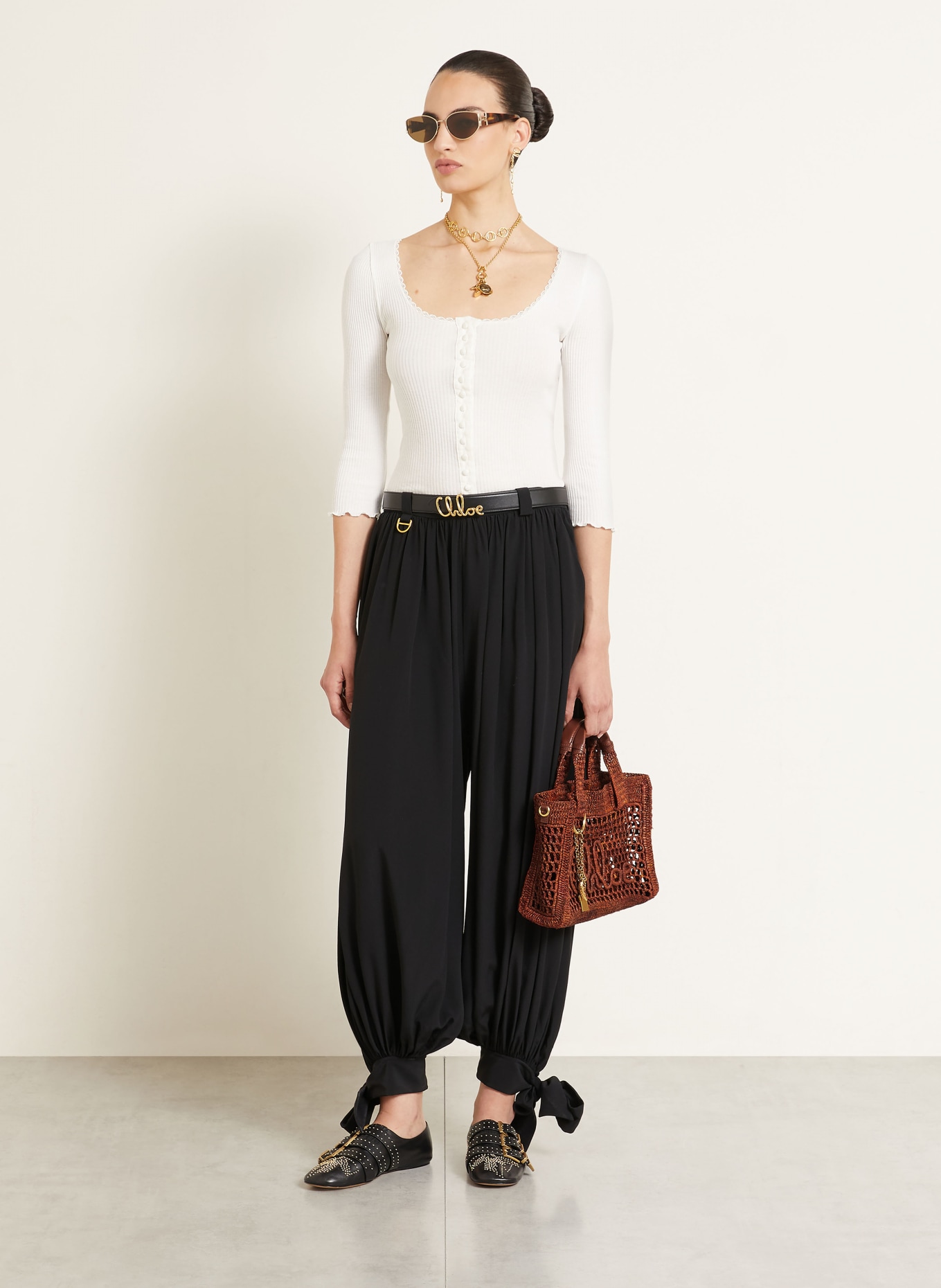 Chloé Umhängetasche SUMMER BANANA: 26M Clay Brown