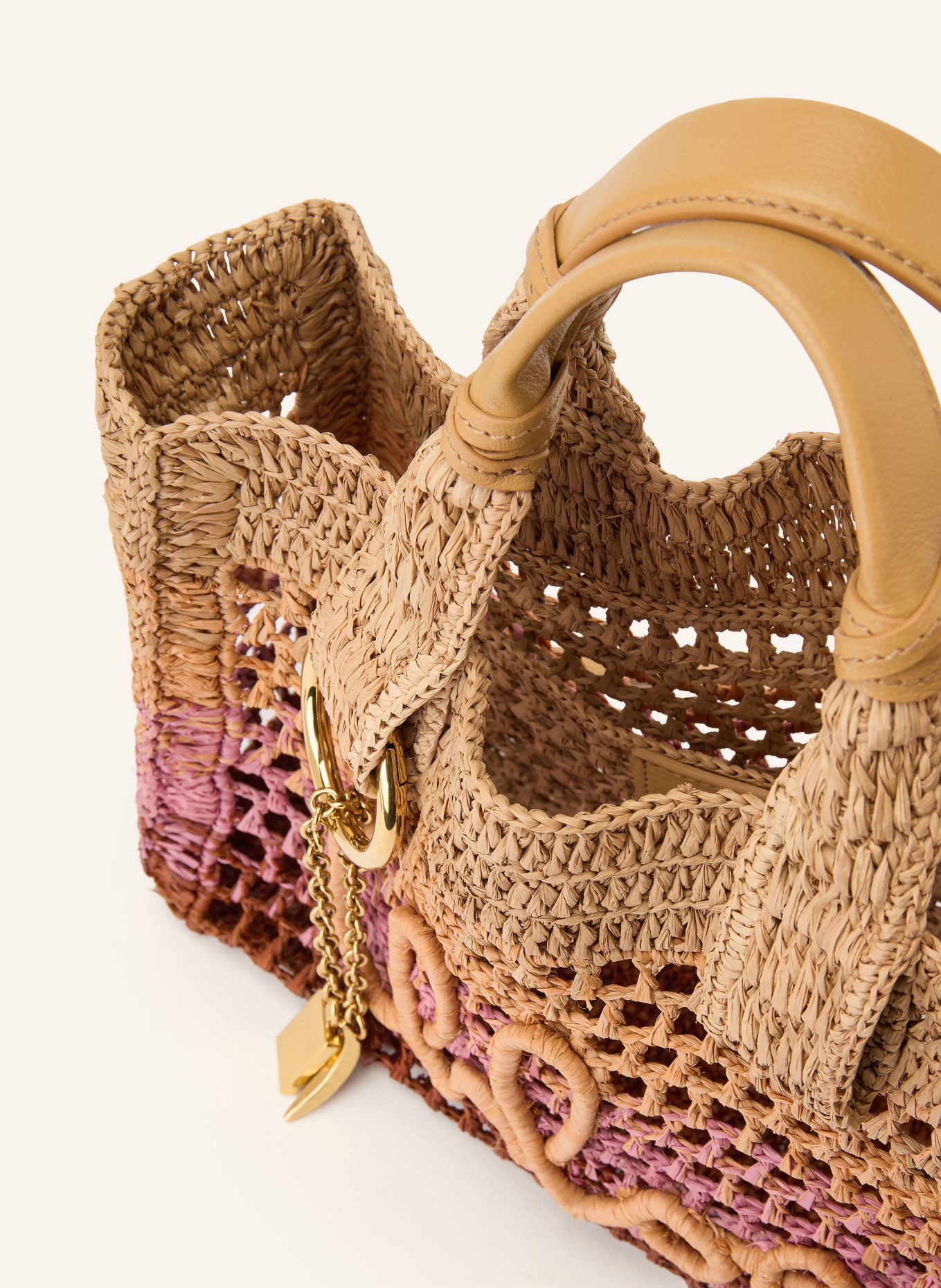Chloé Sac à main SUMMER BANANA: 218 Bleached Brown
