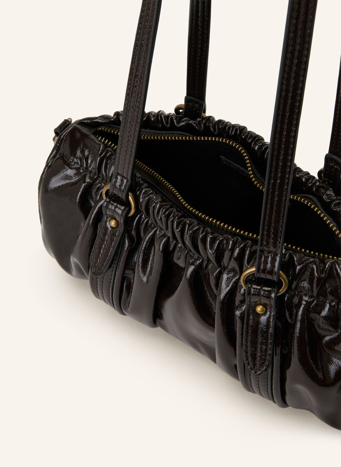 LIEBESKIND Beuteltasche: DUNKELBRAUN