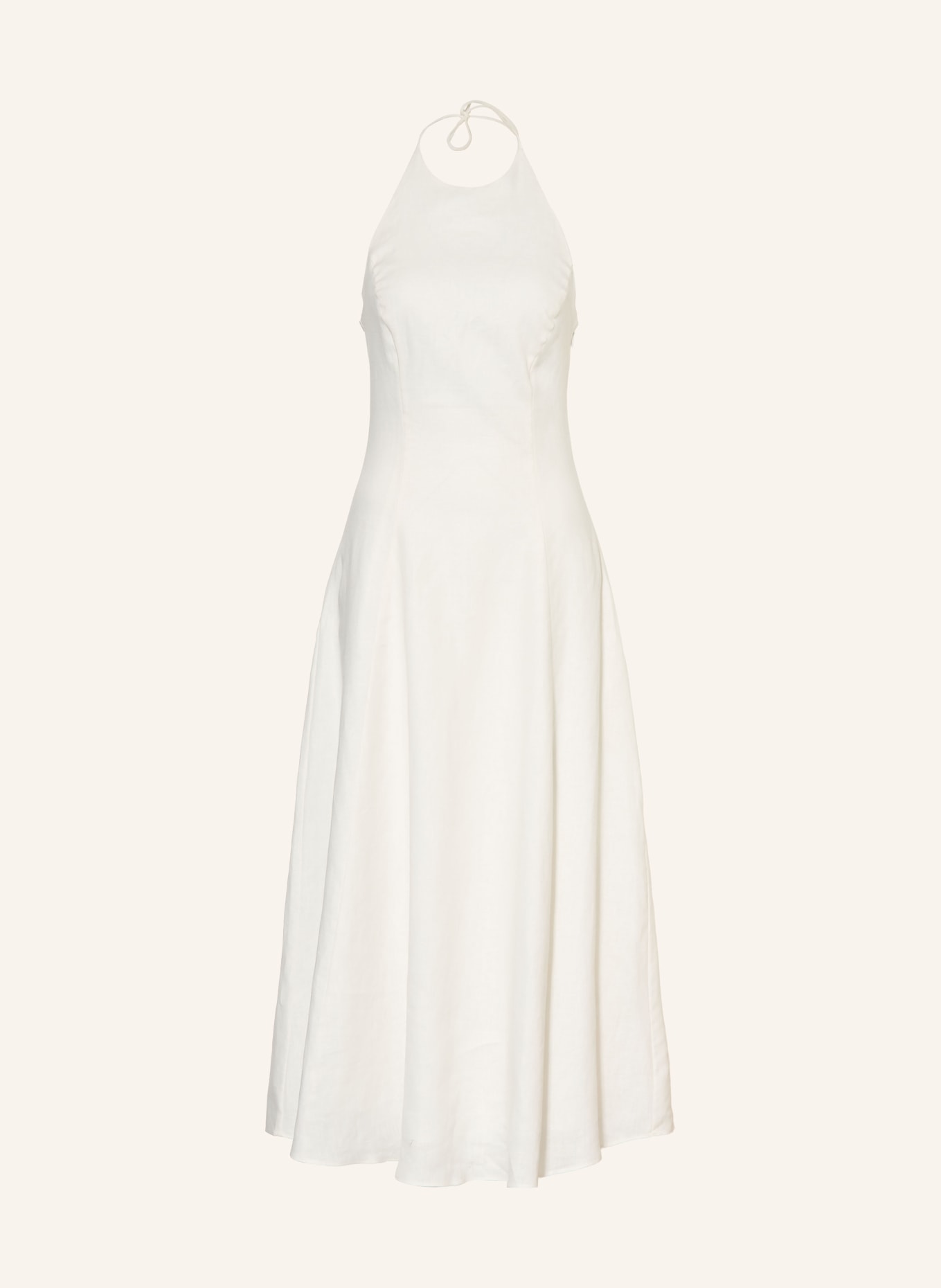 FAITHFULL THE BRAND NEOLIA Linen Dress: WHITE