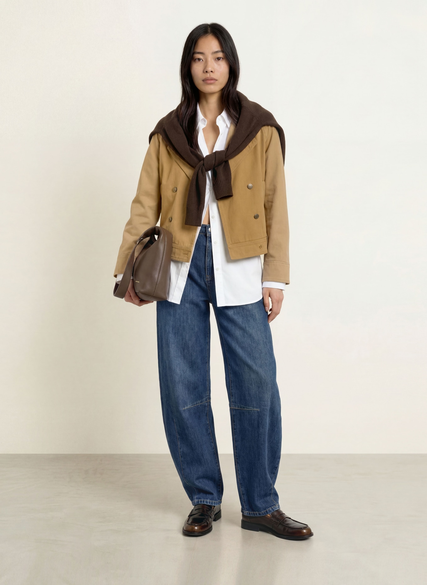 Buena Vista Barrel jeans: 8980 marine denim