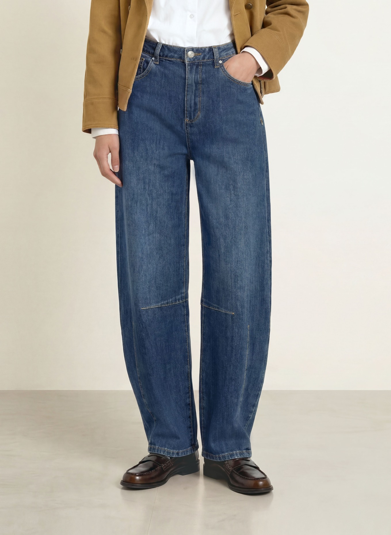 Buena Vista Barrel jeans: 8980 marine denim