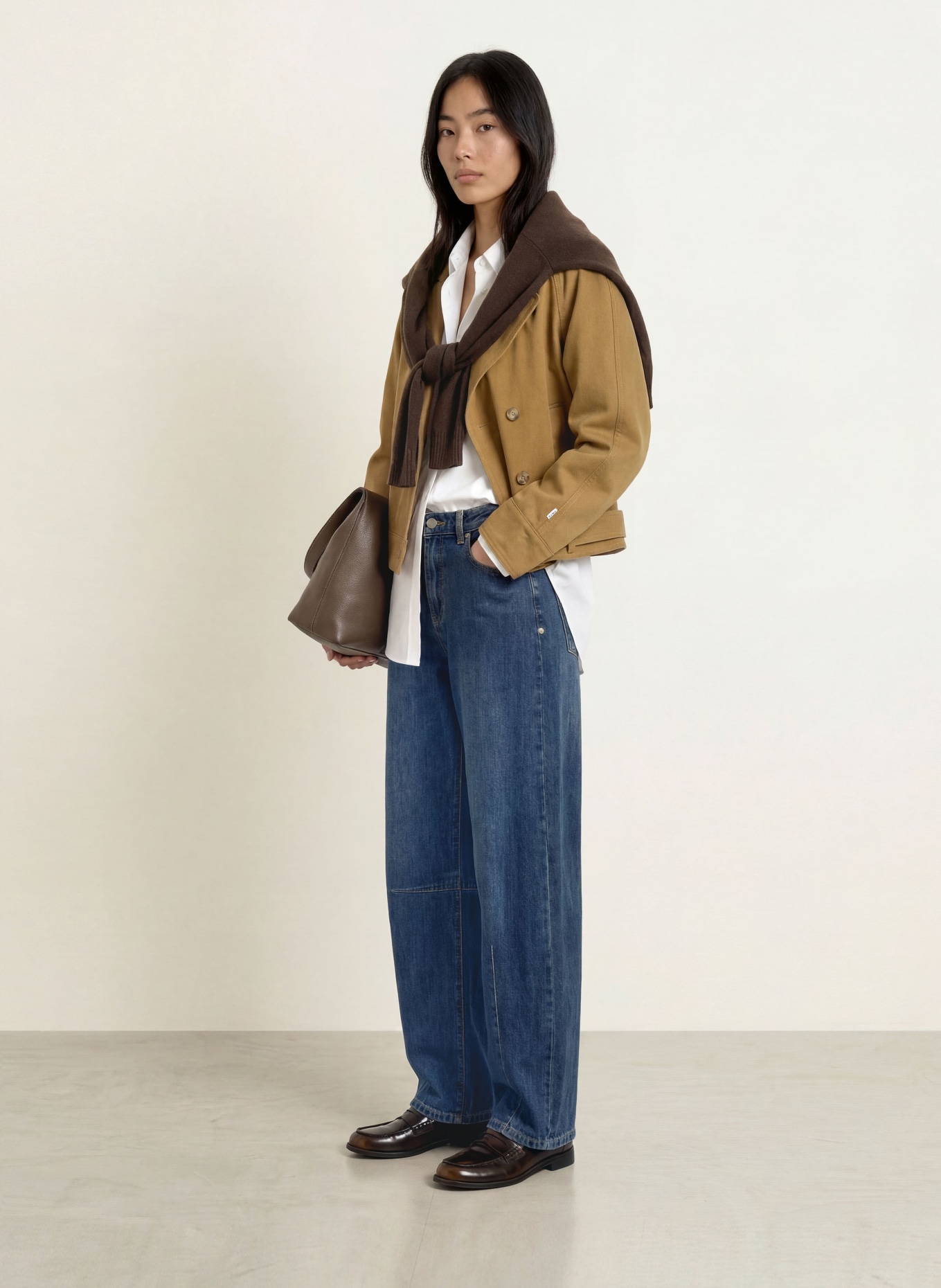 Buena Vista Barrel jeans: 8980 marine denim
