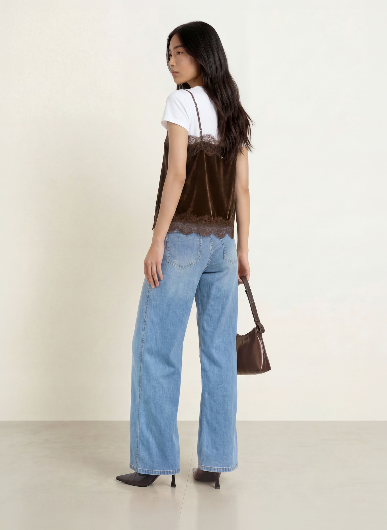 Buena Vista Wide leg jeans: 7365 sky denim