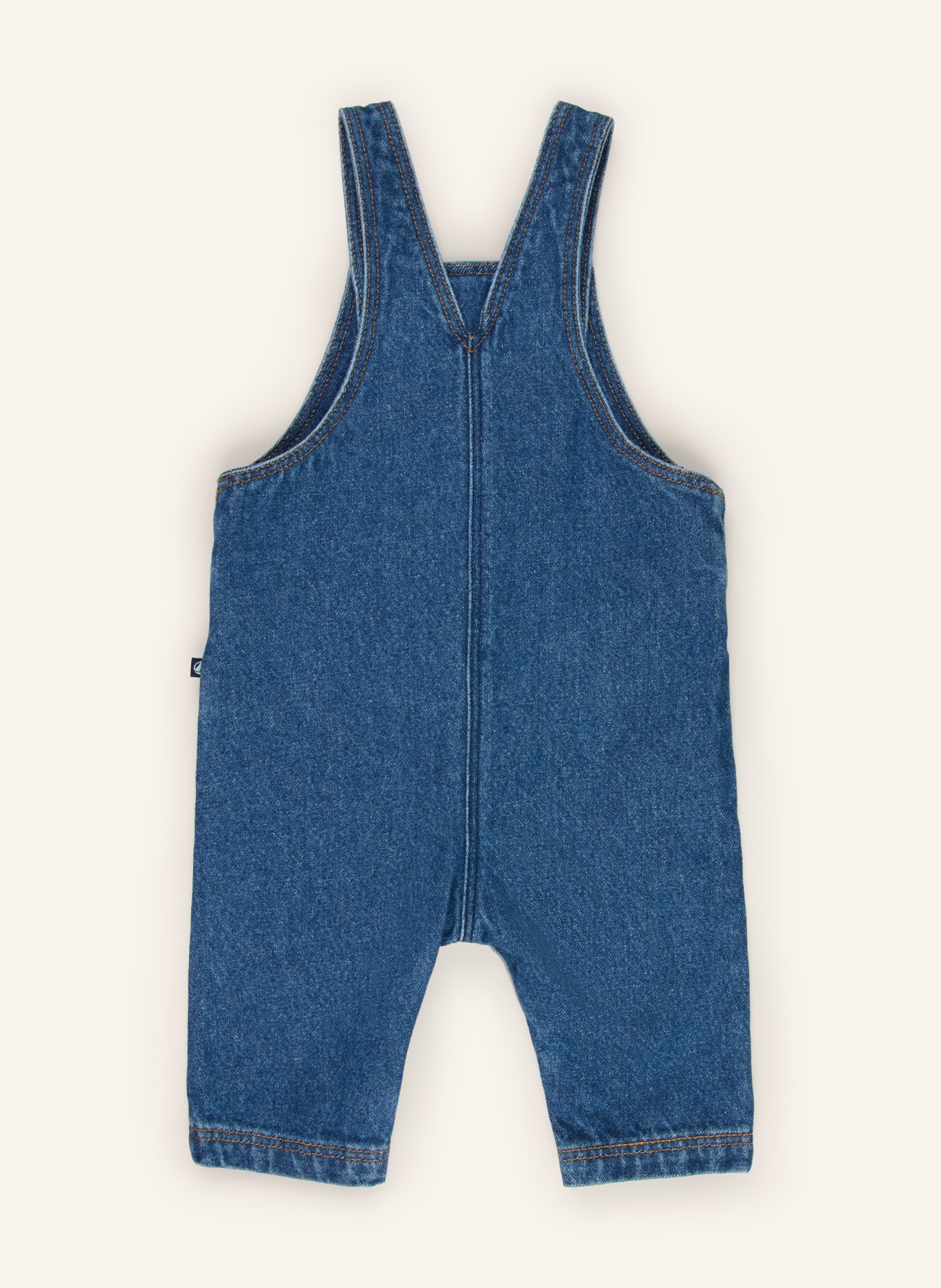 PETIT BATEAU Jeans-Latzhose: 01 DENIM
