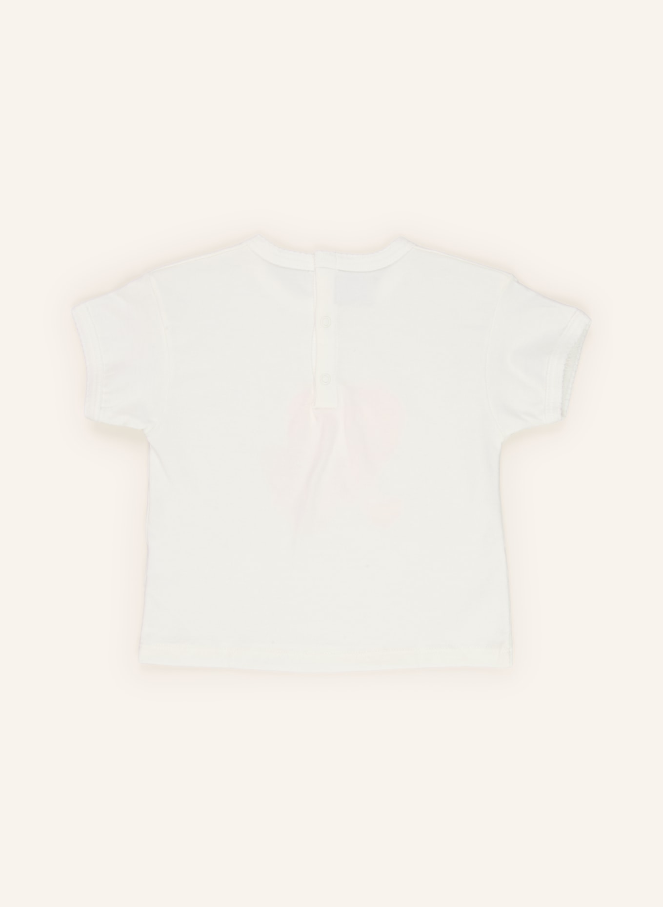 PETIT BATEAU T-shirt: BLANC / ROUGE FONCÉ / ORANGE