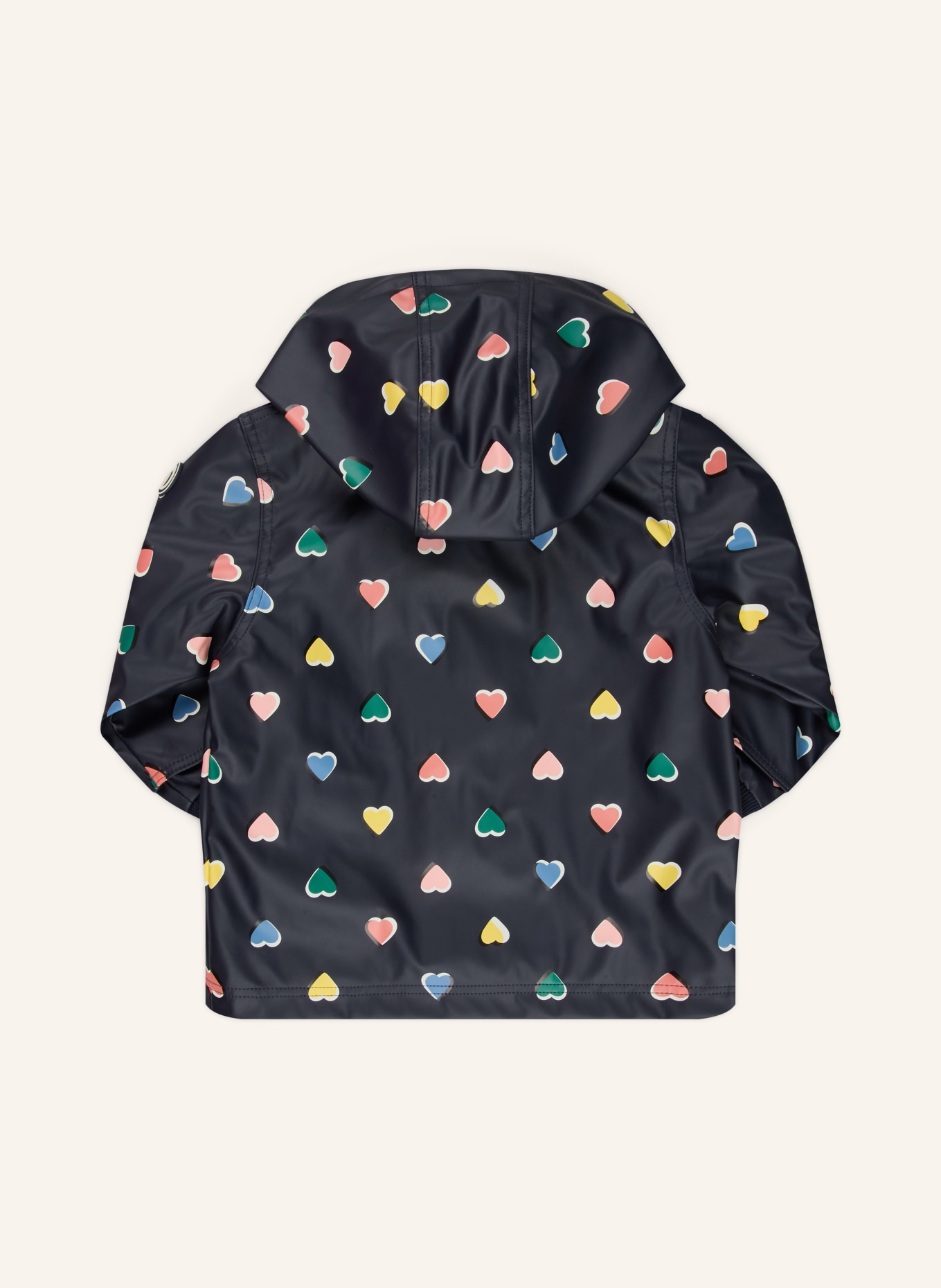 PETIT BATEAU Regenjacke: DUNKELBLAU / ROSA / GELB