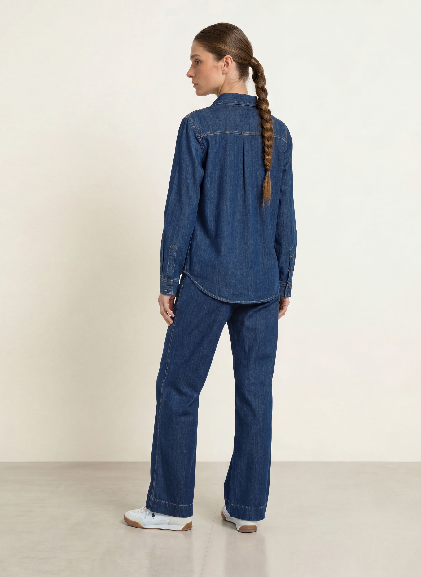 Juvia Wide Leg Jeans SABRINA: 880 NAVY