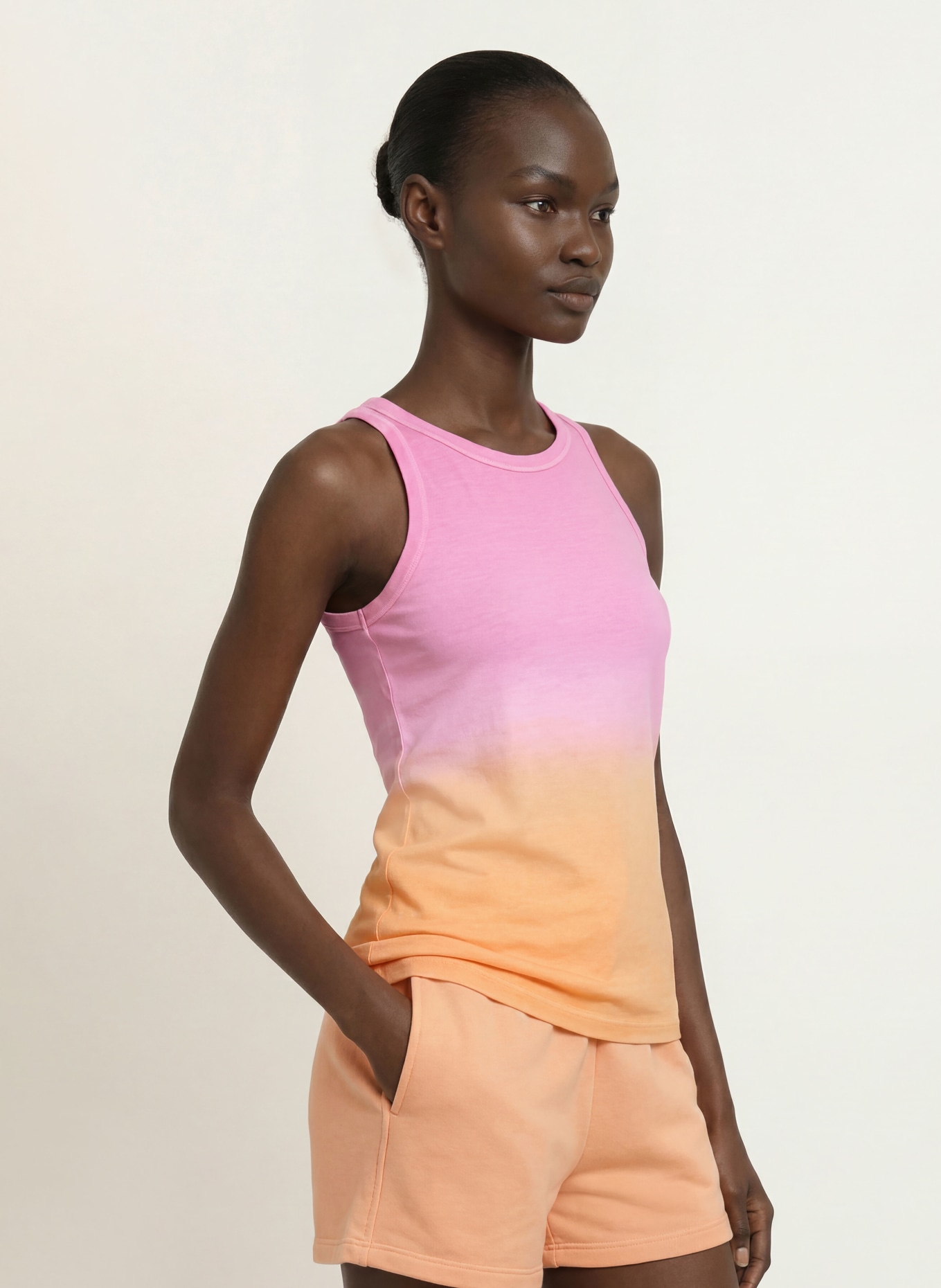 Juvia GABY Top: PINK / LIGHT ORANGE / ORANGE