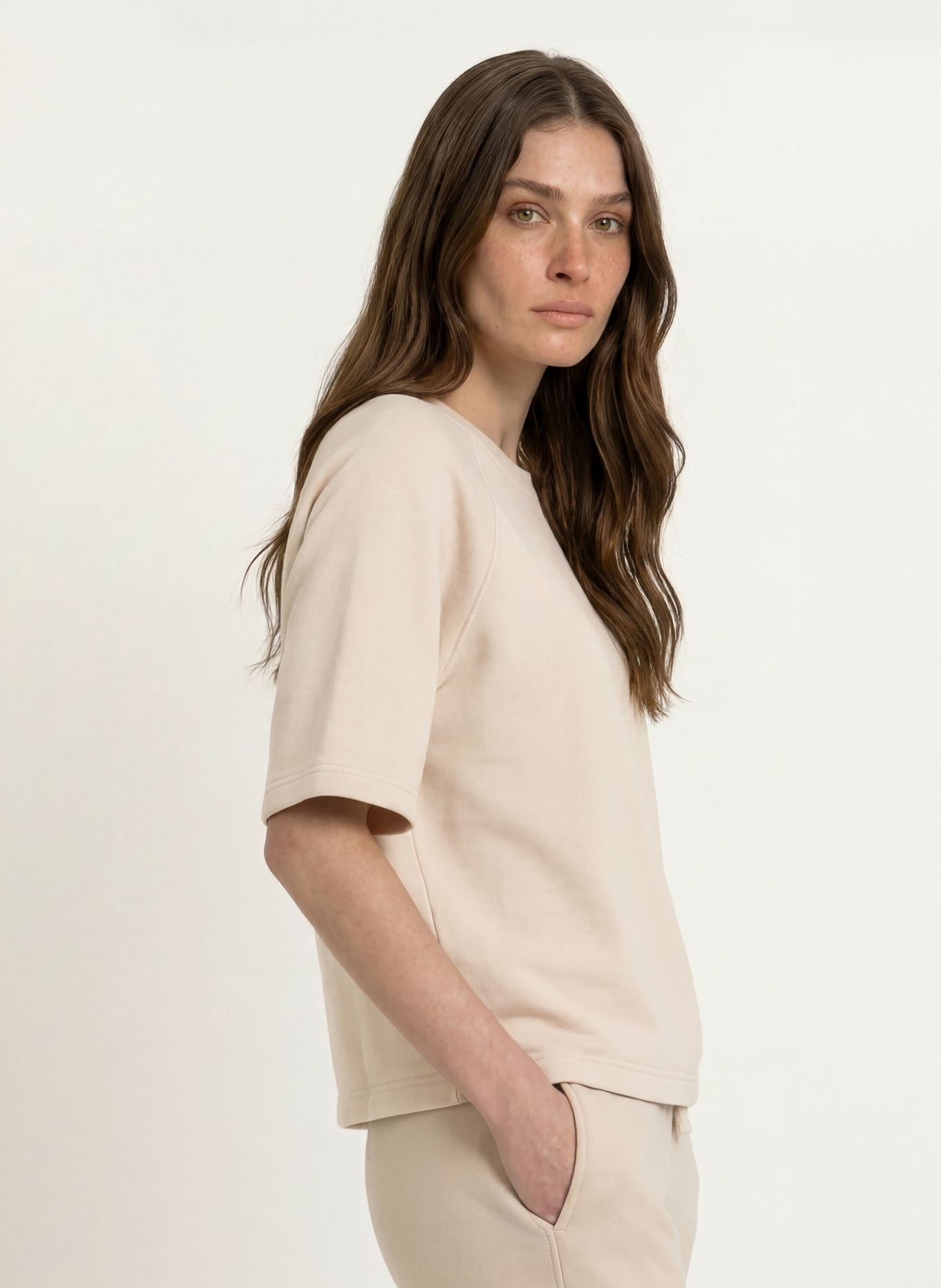 Juvia Sweatshirt ESMERALDA: ECRU