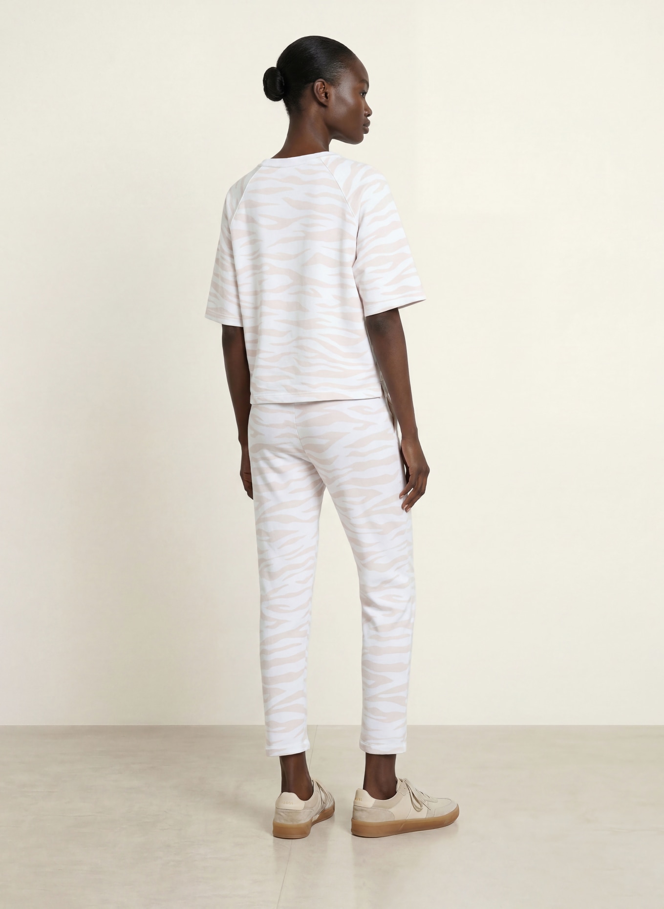 Juvia Sweat-shirt ESMERALDA: BLANC / BEIGE