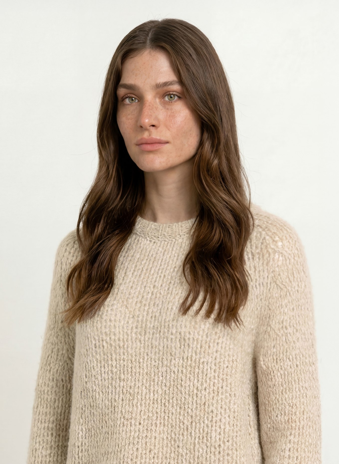 Juvia Sweter TARIA: BEŻOWY
