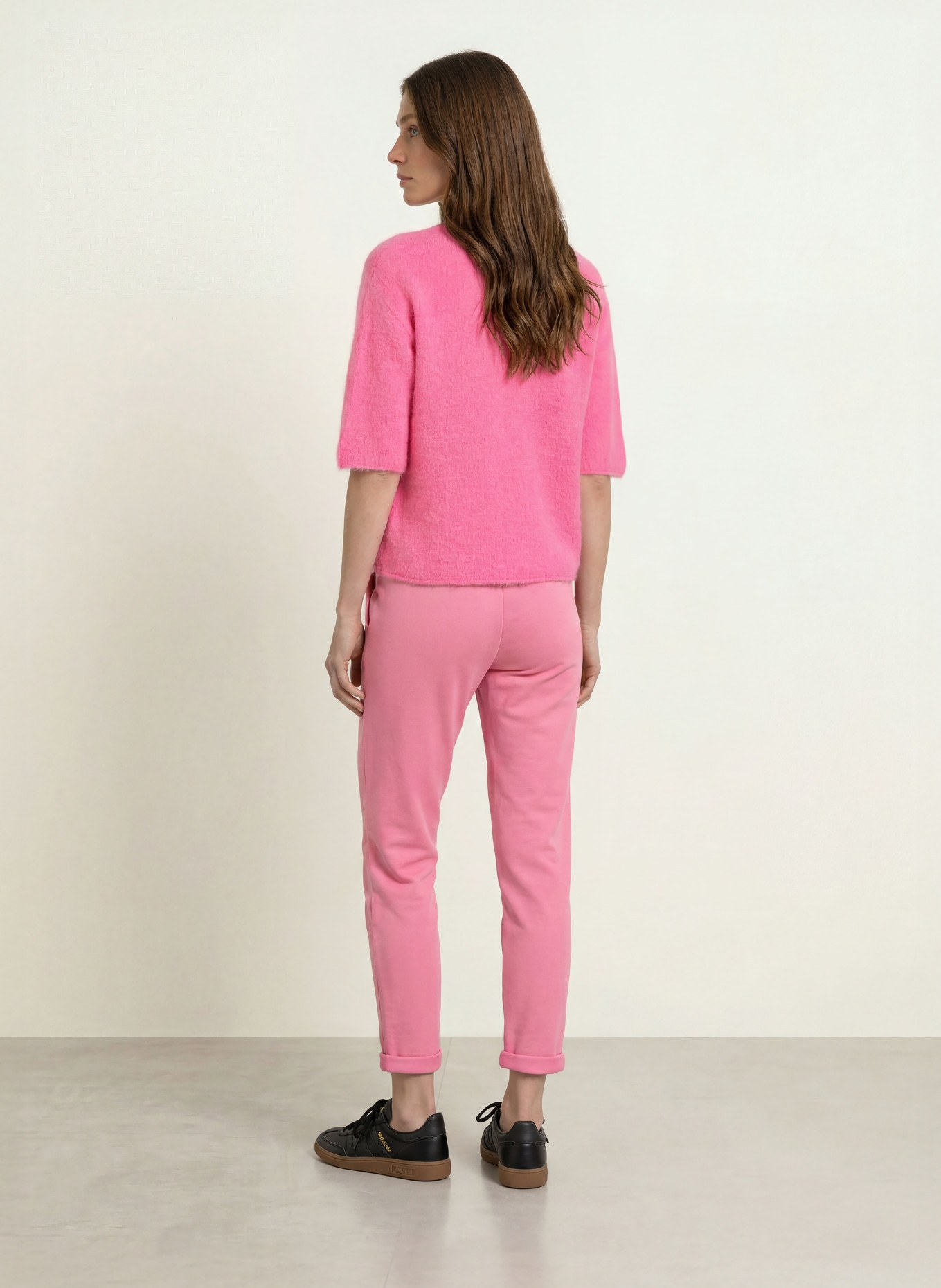 Juvia Pullover SINJA mit Alpaka und 3/4-Arm: PINK