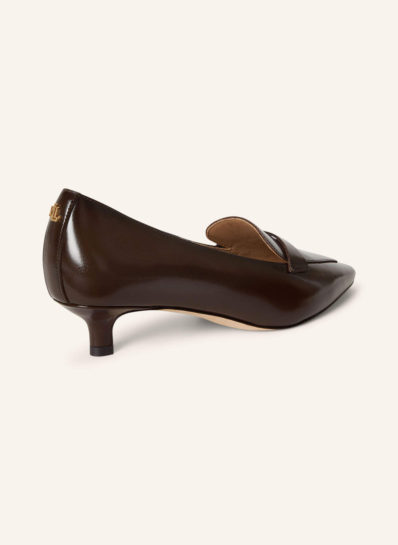 LAUREN RALPH LAUREN Escarpins: MARRON FONCÉ