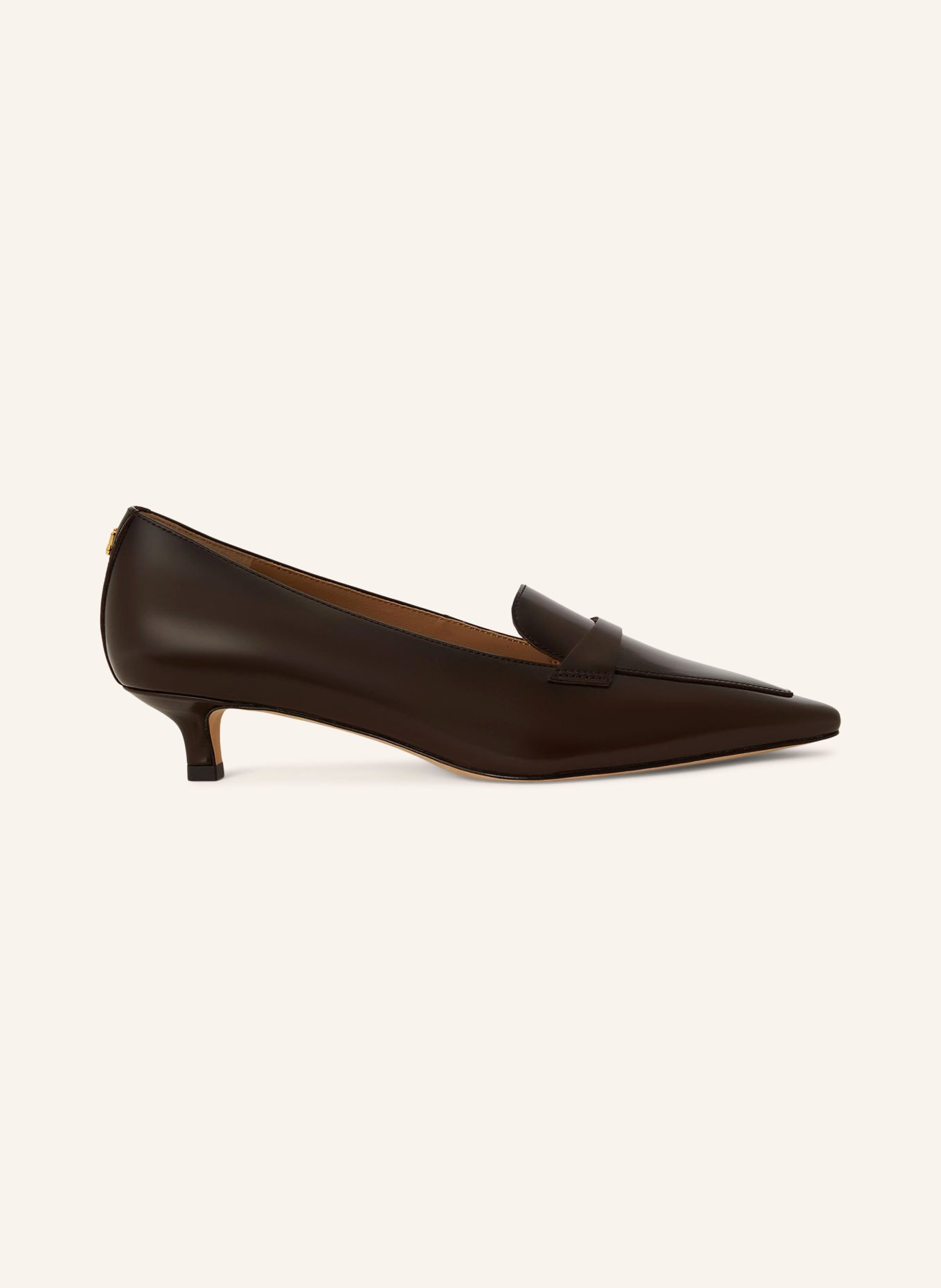 LAUREN RALPH LAUREN Escarpins: MARRON FONCÉ