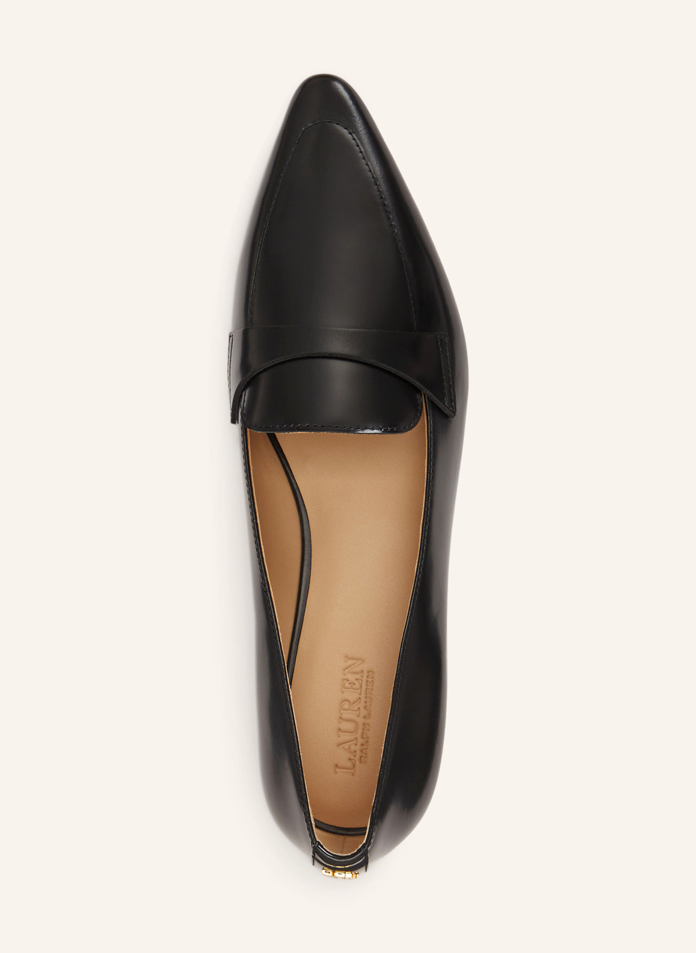 LAUREN RALPH LAUREN AUDRI Loafers: BLACK