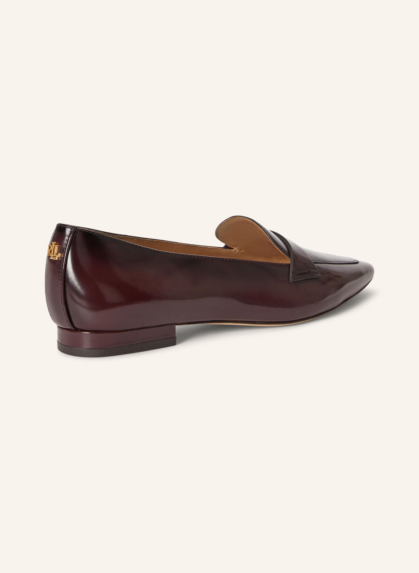 LAUREN RALPH LAUREN AUDRI Loafers: DARK RED