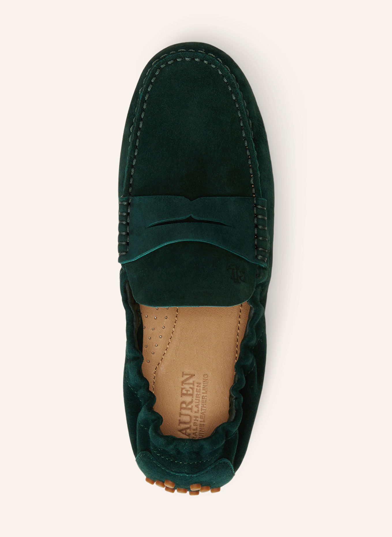 LAUREN RALPH LAUREN Penny loafer: DARK GREEN