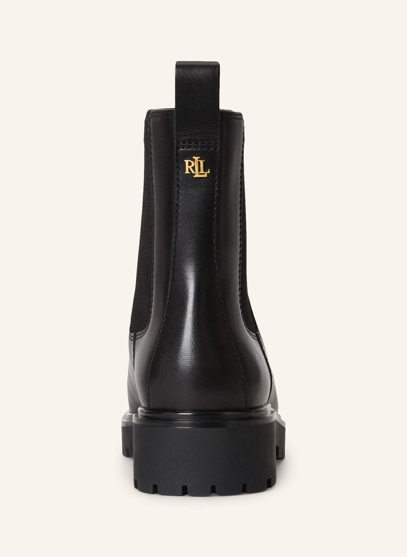 LAUREN RALPH LAUREN ALLYSON Chelsea boots: BLACK