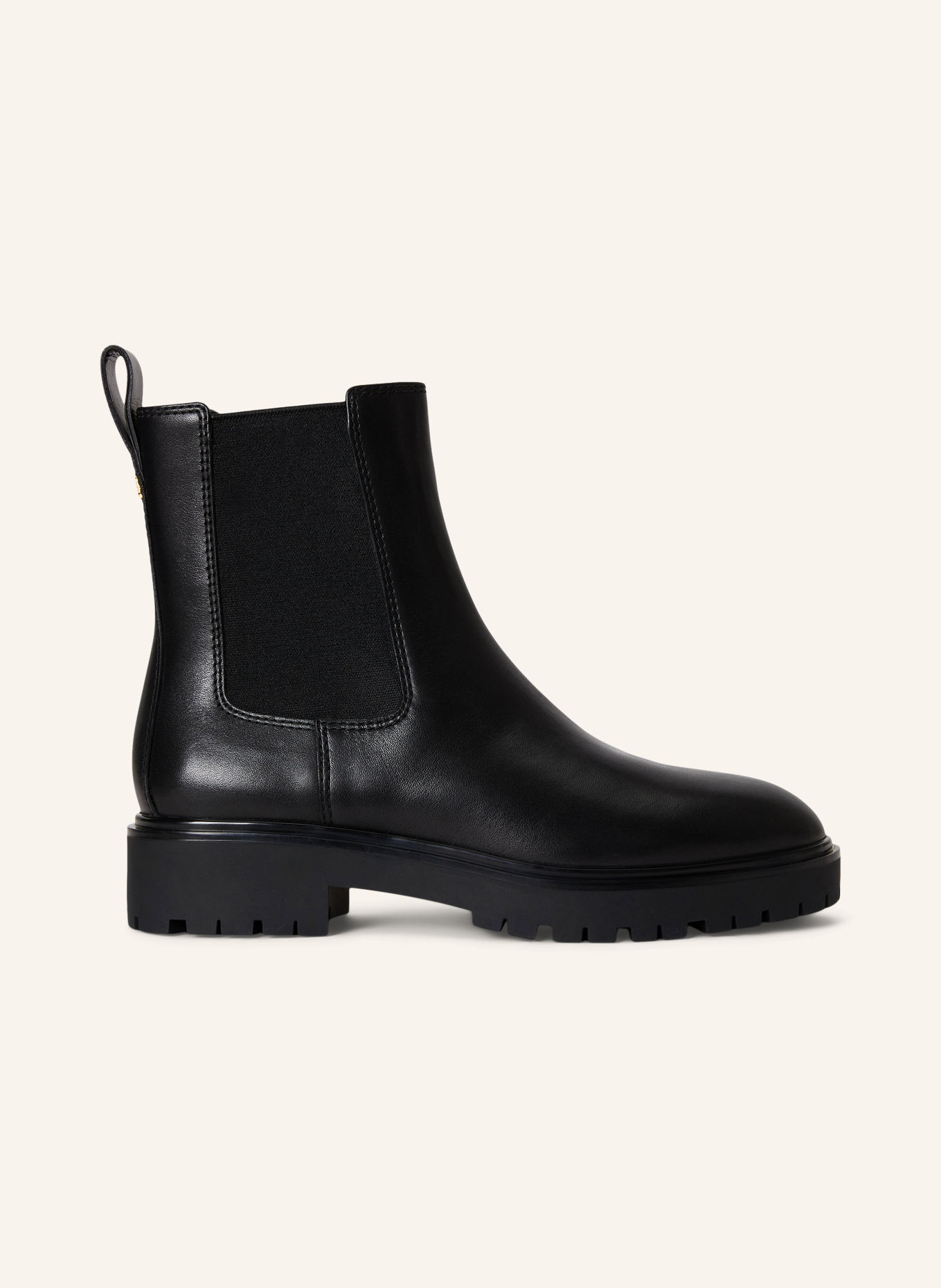 LAUREN RALPH LAUREN ALLYSON Chelsea boots: BLACK