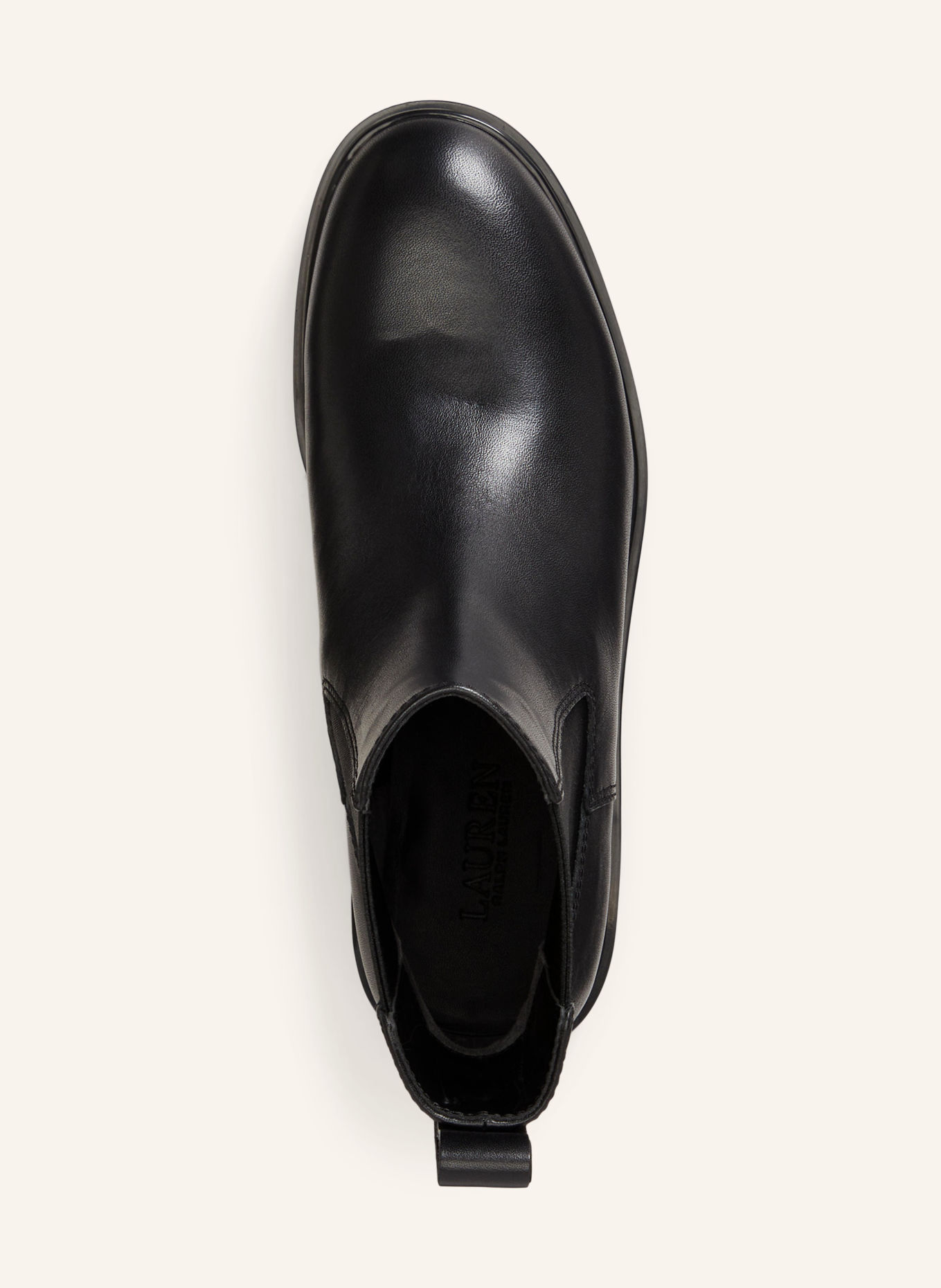 LAUREN RALPH LAUREN ALLYSON Chelsea boots: BLACK