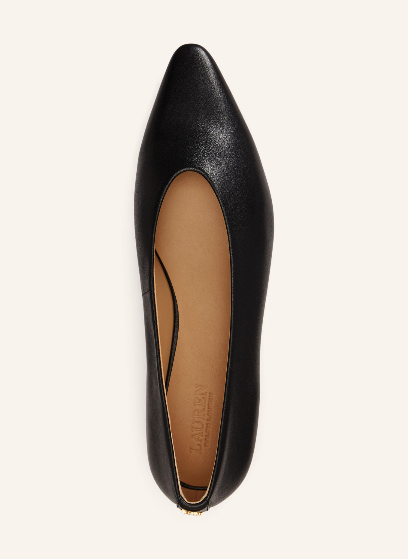 LAUREN RALPH LAUREN Ballerinas: SCHWARZ