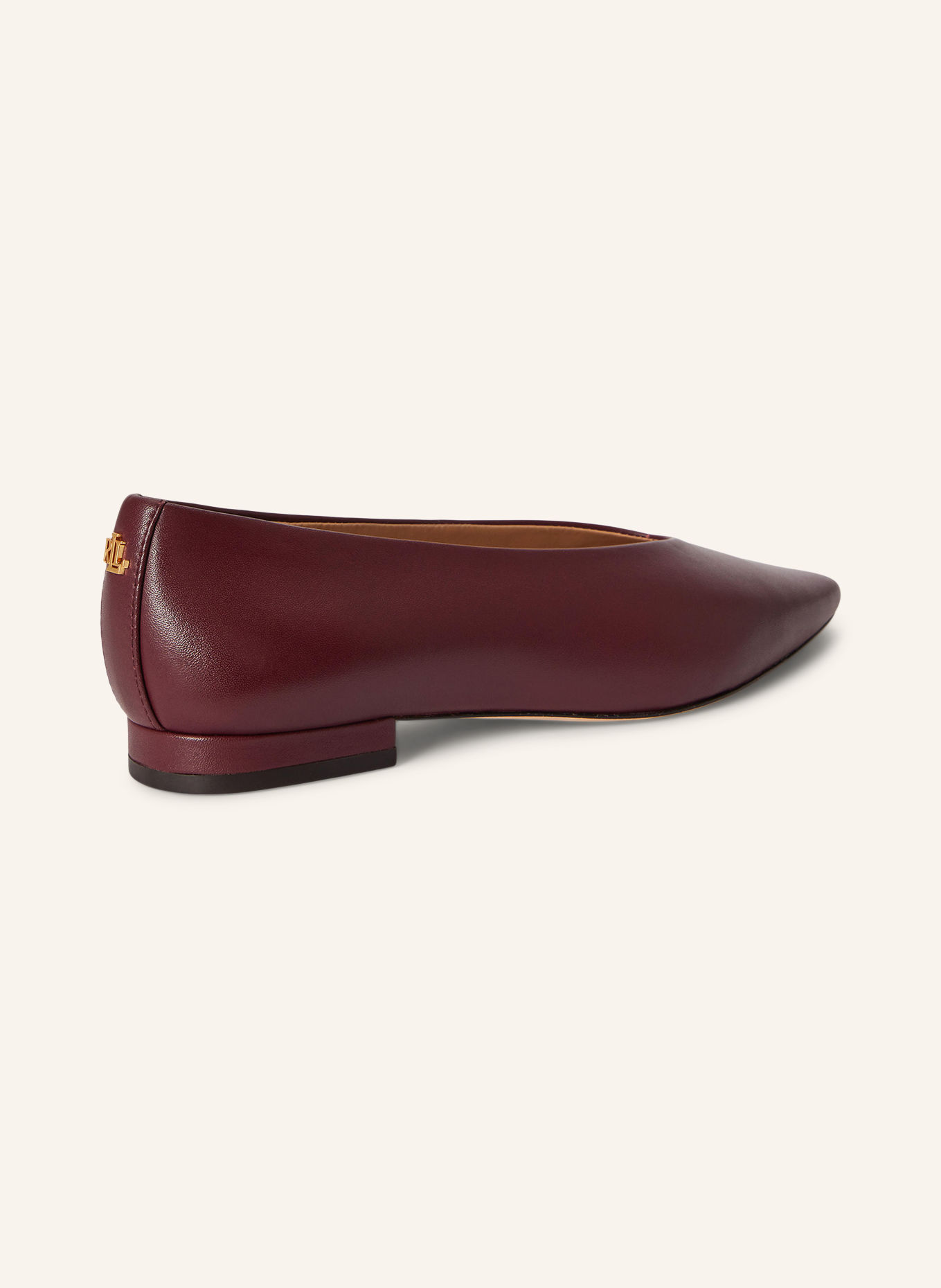 LAUREN RALPH LAUREN Ballerina's: DONKERROOD