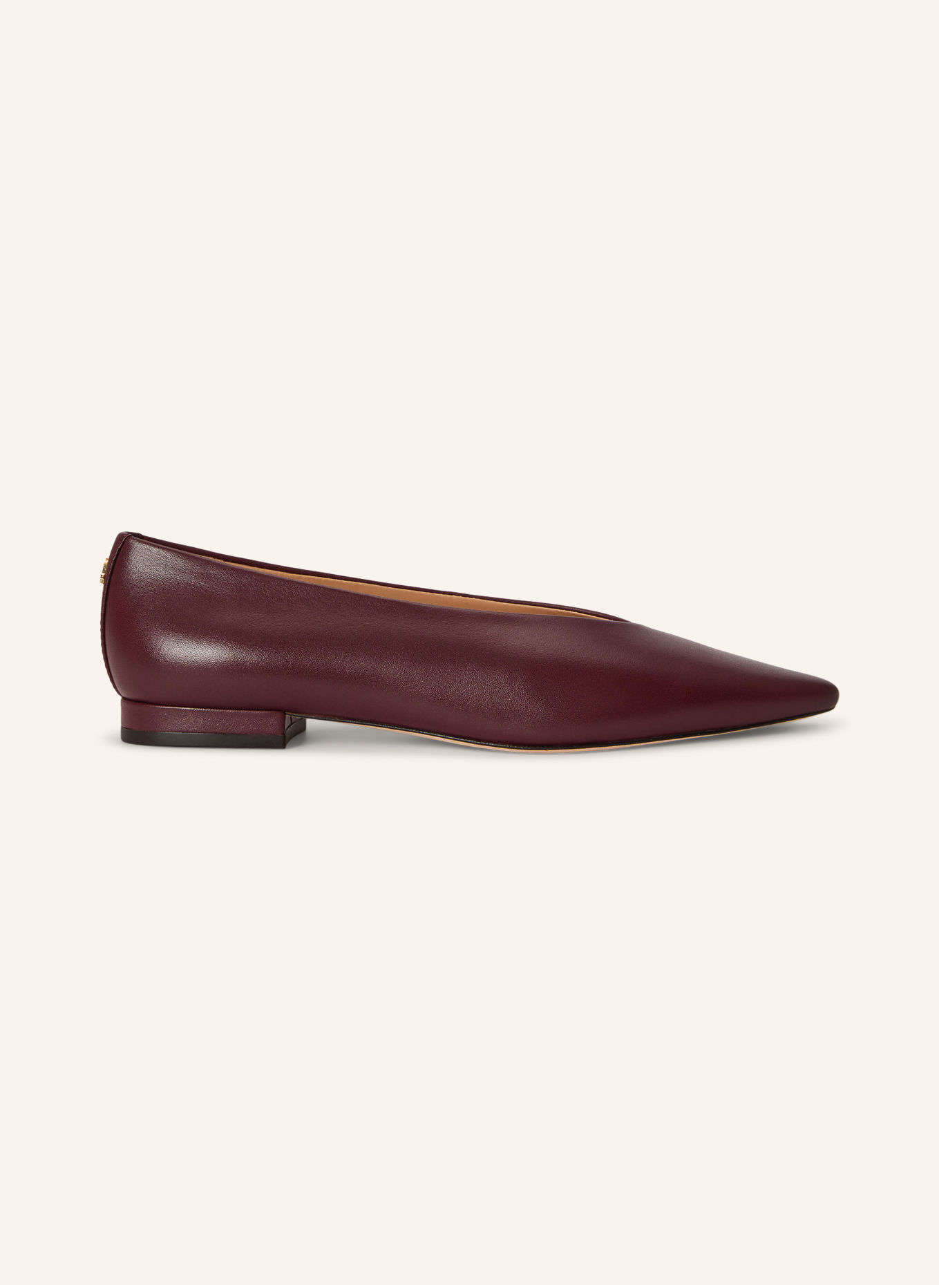 LAUREN RALPH LAUREN Ballerina's: DONKERROOD