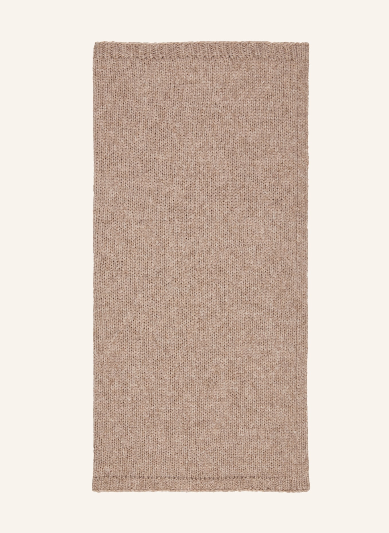 MAIAMI Foulard en alpaga: MARRON CLAIR