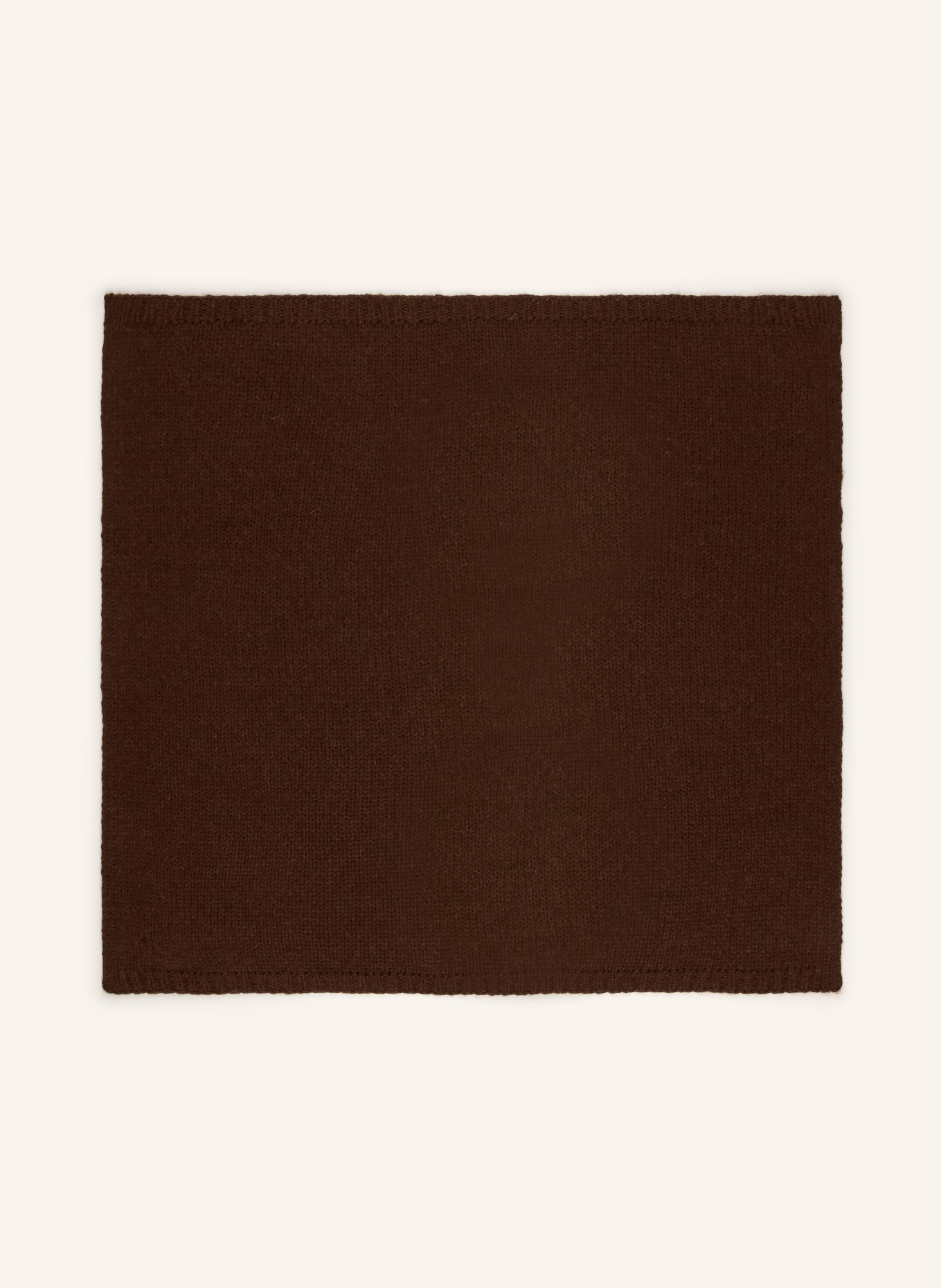MAIAMI Foulard en alpaga: MARRON FONCÉ