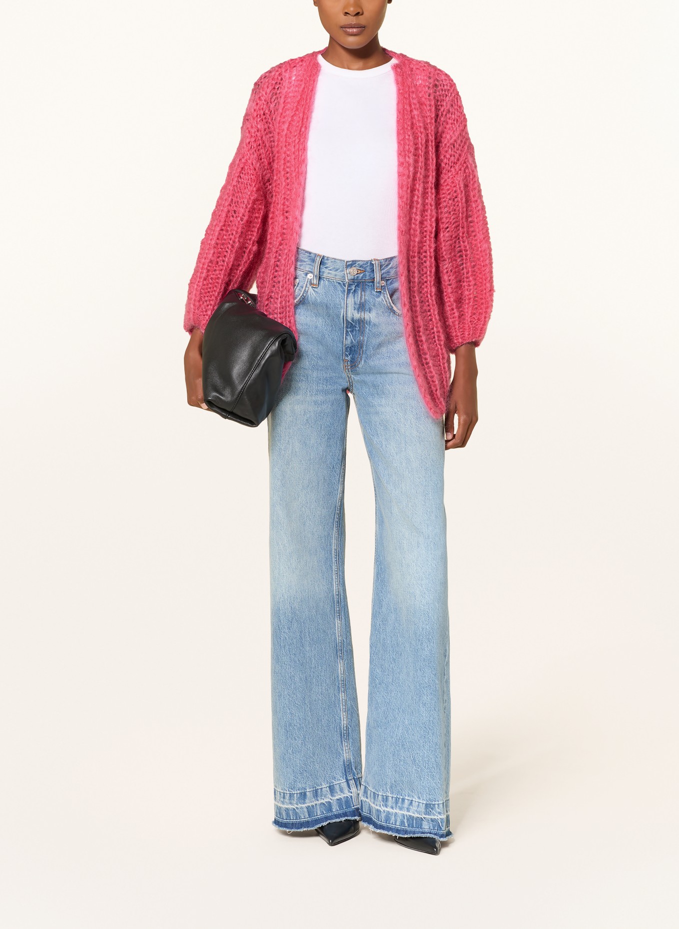 MAIAMI Strickhülle mit Mohair: ROSA