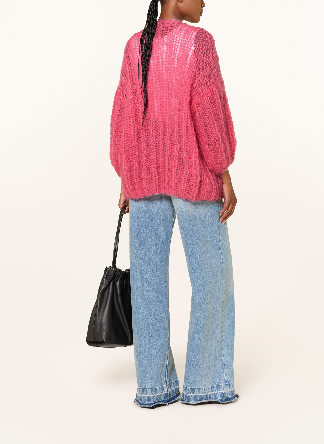MAIAMI Strickhülle mit Mohair: ROSA