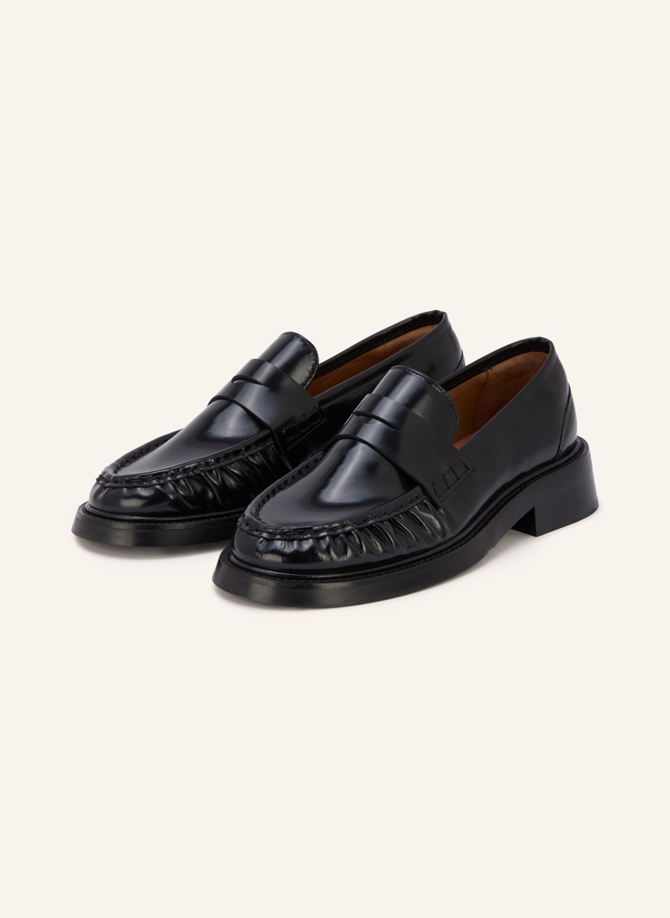 billi bi Penny-Loafer: SCHWARZ
