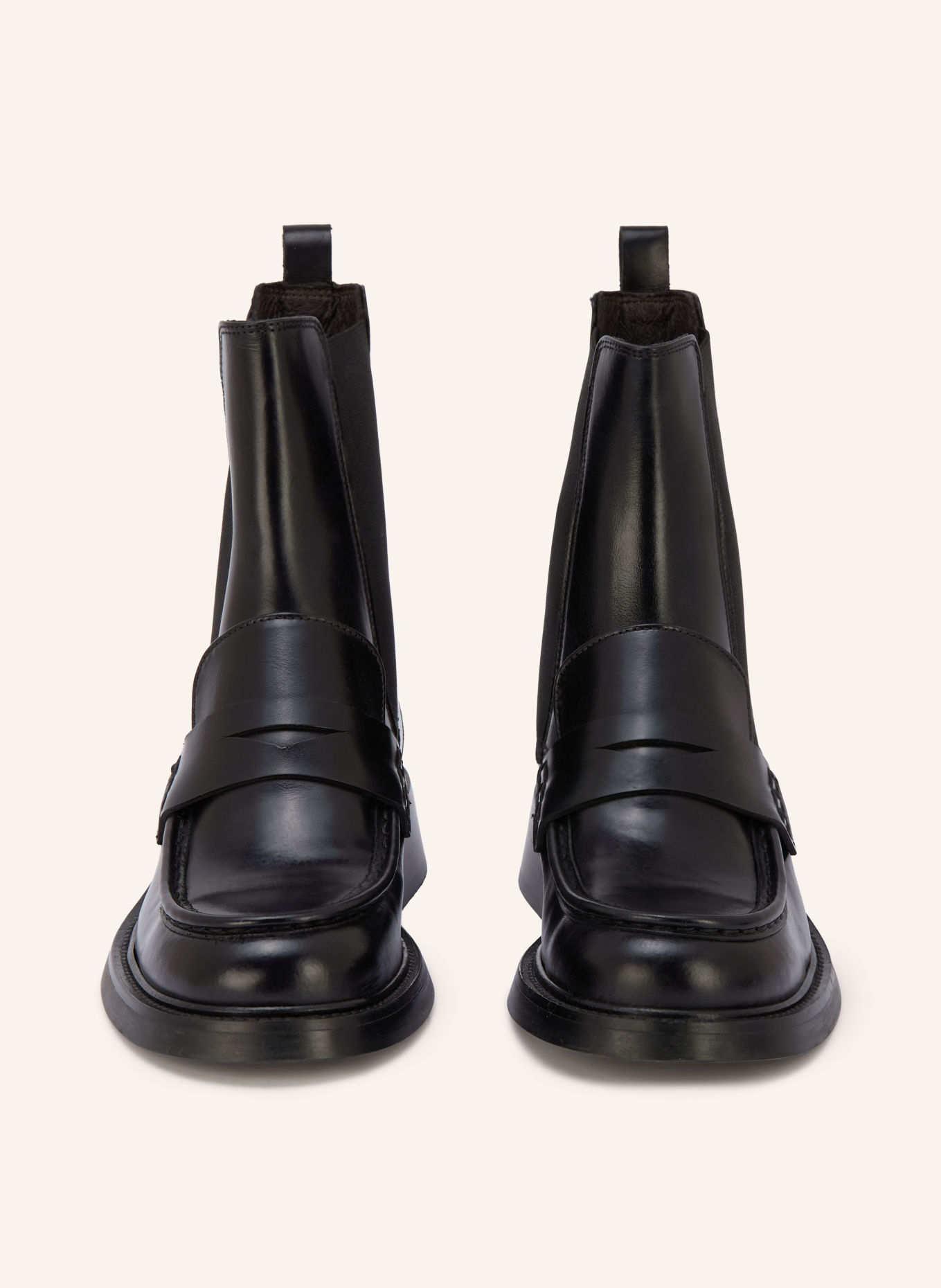 billi bi Chelsea boots: ZWART