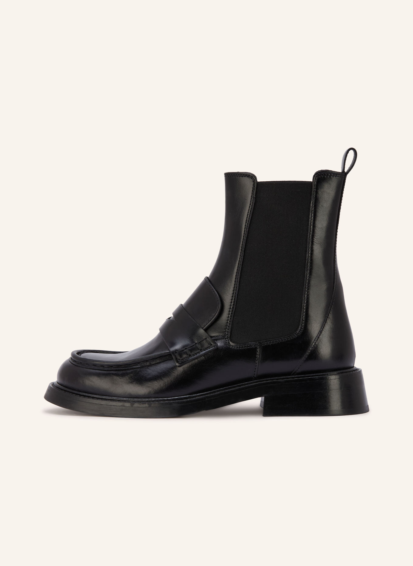 billi bi Chelsea boots: ZWART