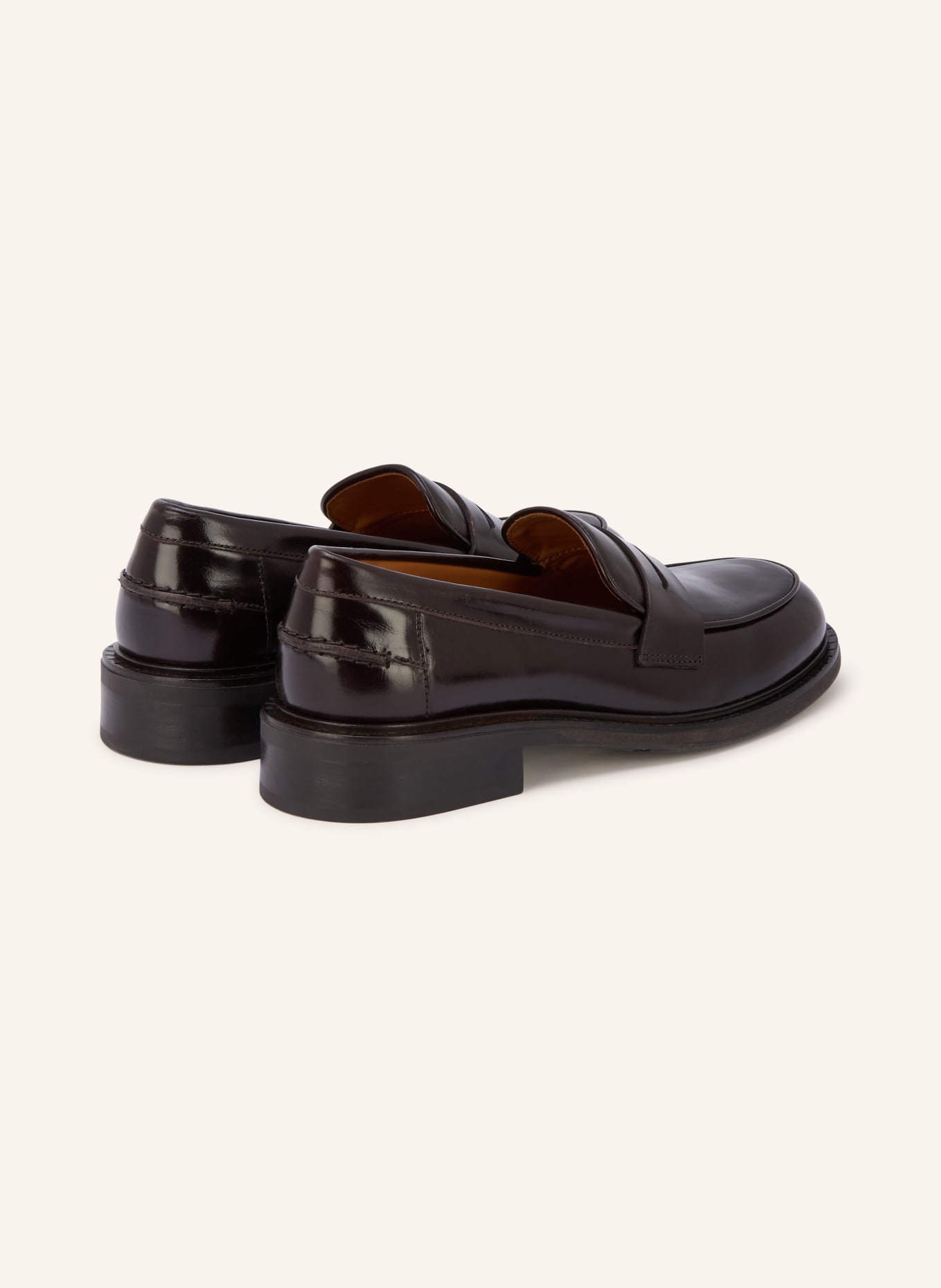 billi bi Pennyloafer: MARRON FONCÉ