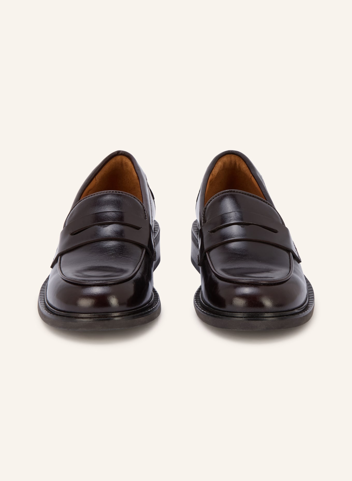 billi bi Pennyloafer: MARRON FONCÉ
