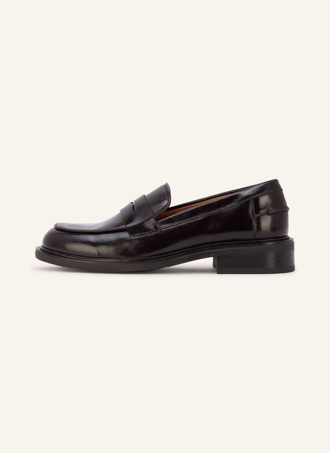 billi bi Pennyloafer: MARRON FONCÉ
