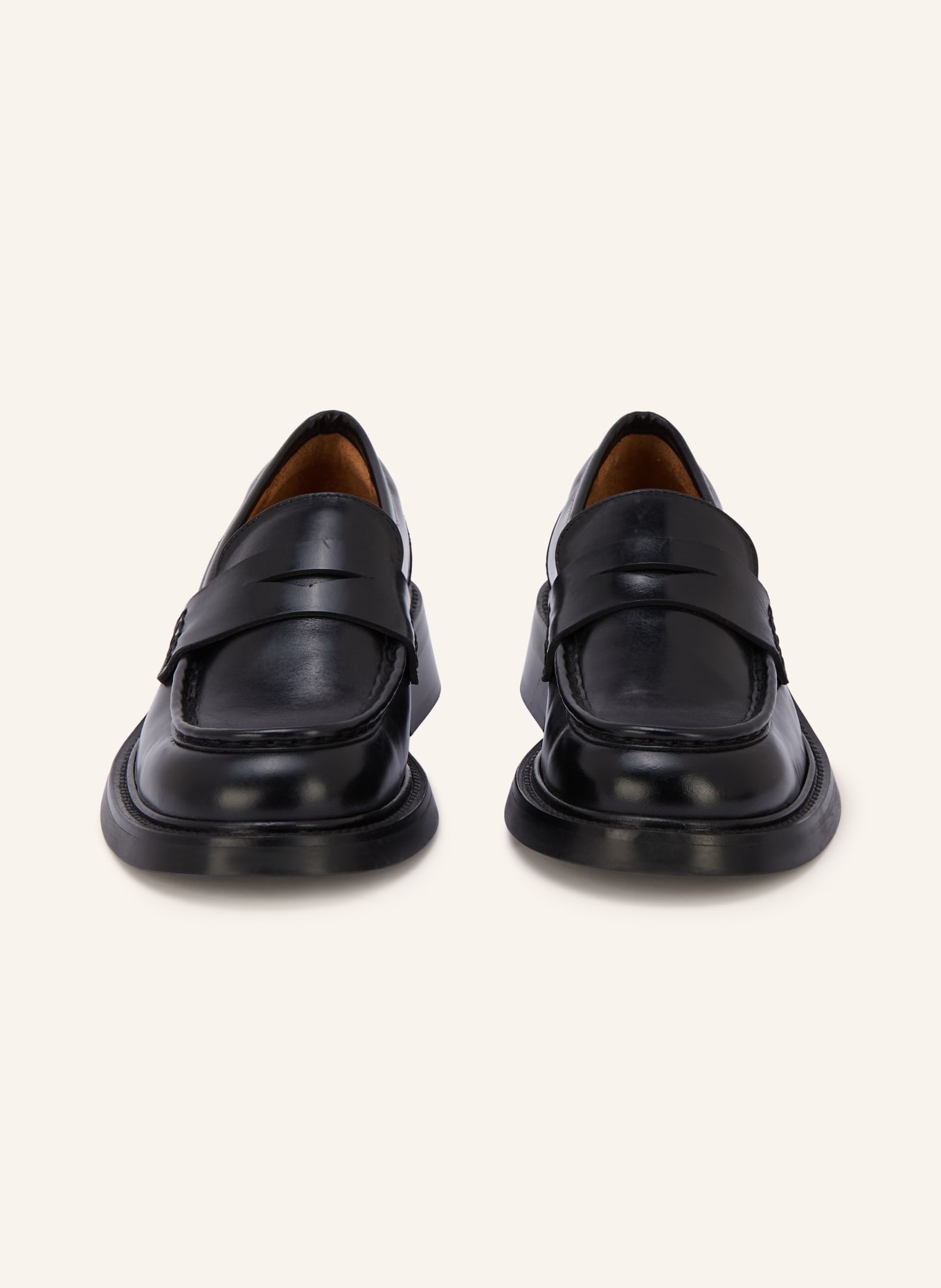 billi bi Penny-Loafer: SCHWARZ