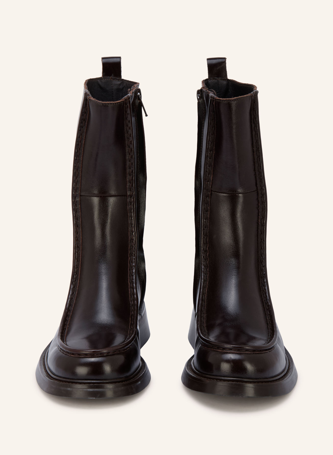 billi bi Boots: MARRON FONCÉ