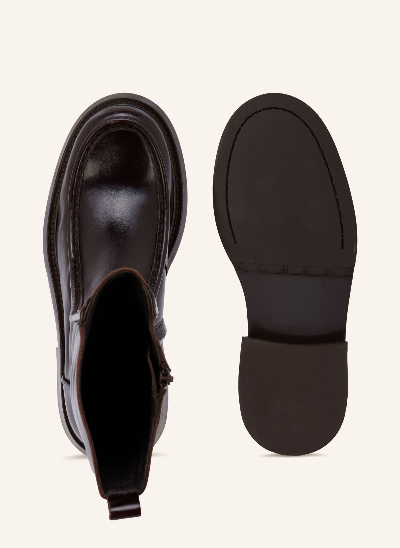 billi bi Boots: MARRON FONCÉ