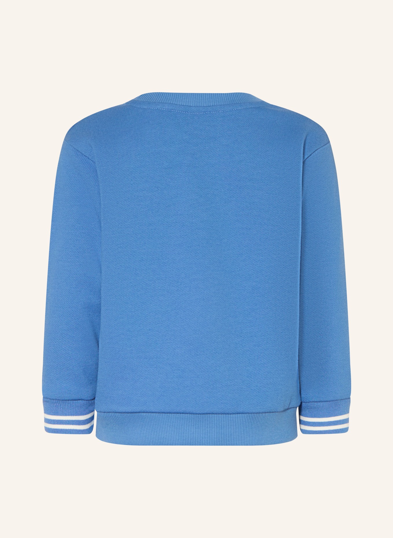 PETIT BATEAU Sweatshirt: BLAU / GELB / WEISS