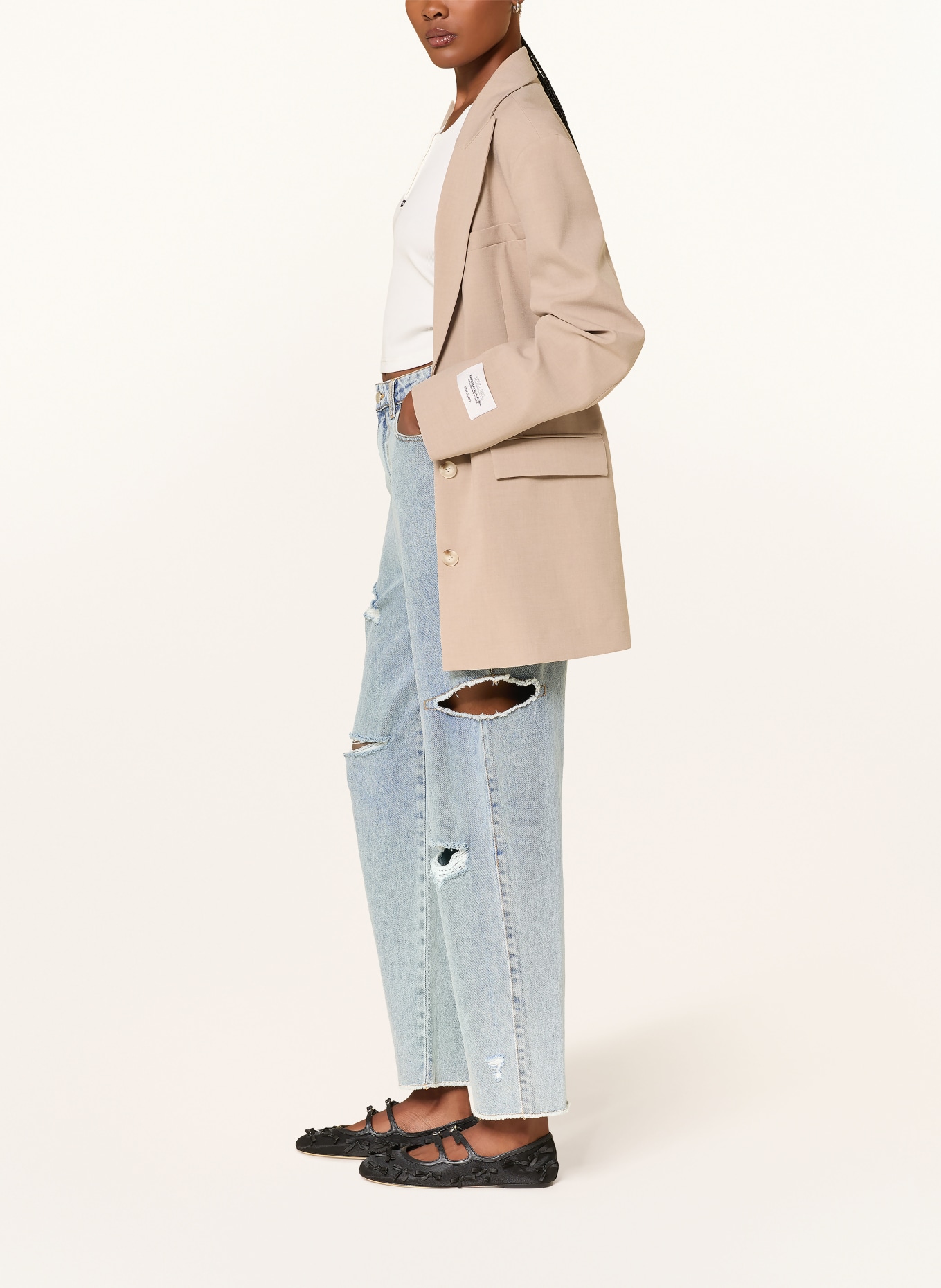 KARO KAUER Blugi Barrel: 490 Denim Blue