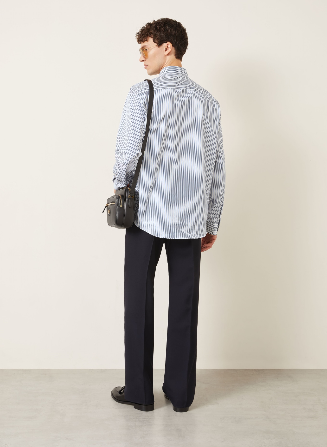 VALENTINO Hemd VGOLD Regular Fit: BLAU / WEISS