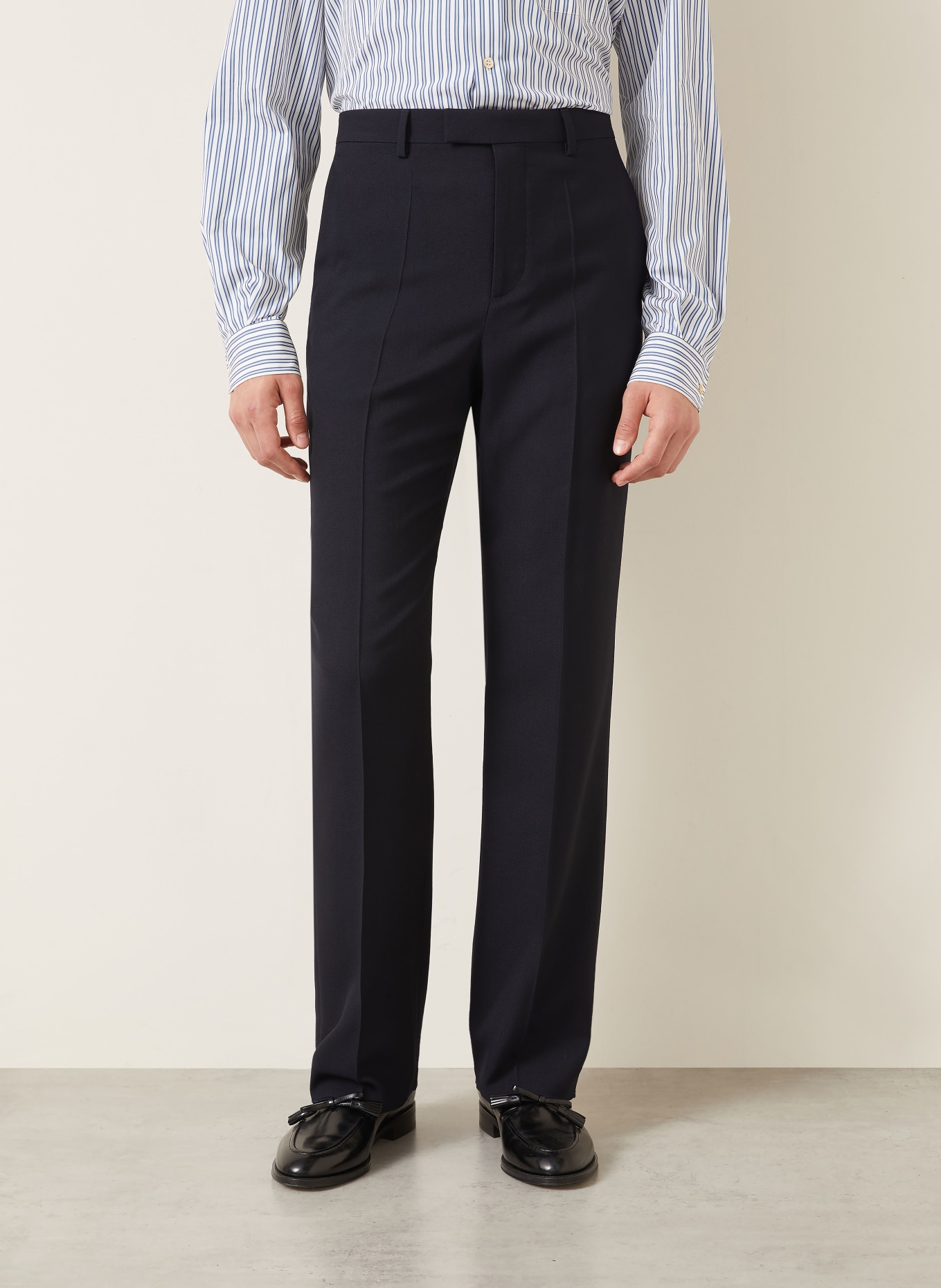 VALENTINO Anzughose FORMALWEAR Slim Fit: DUNKELBLAU